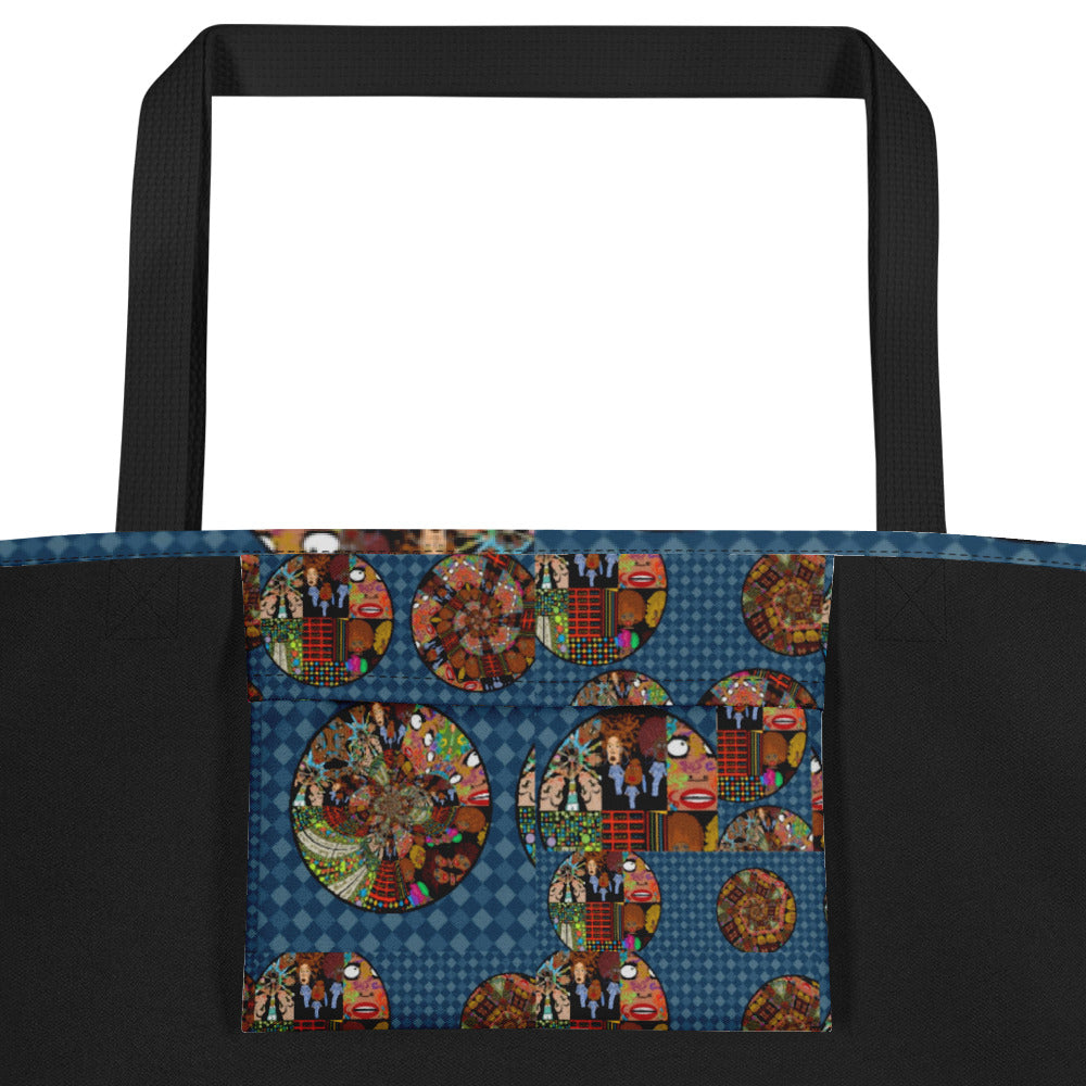 All-Over Print Large Tote Bag