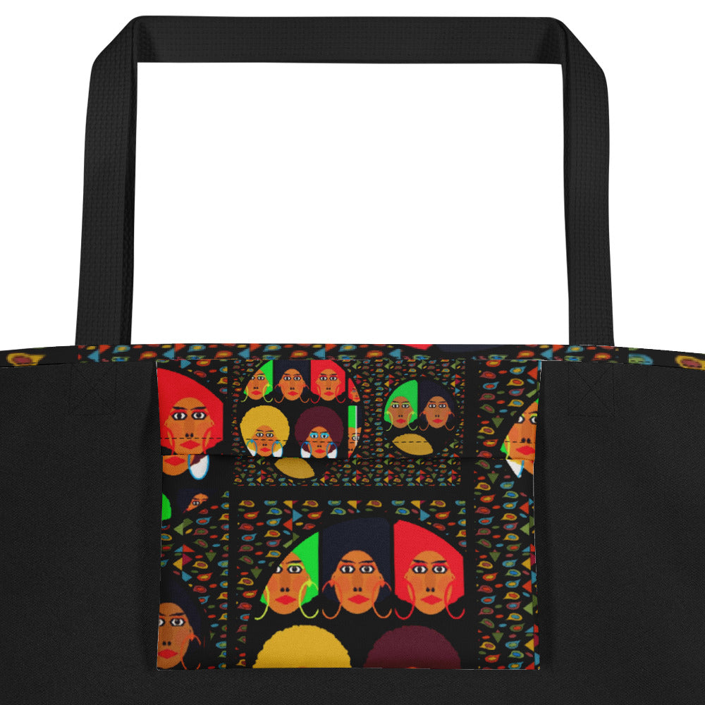 All-Over Print Large Tote Bag