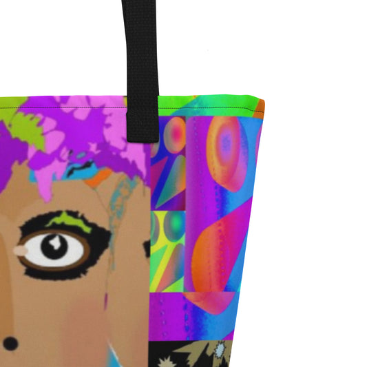 All-Over Print Large Tote Bag