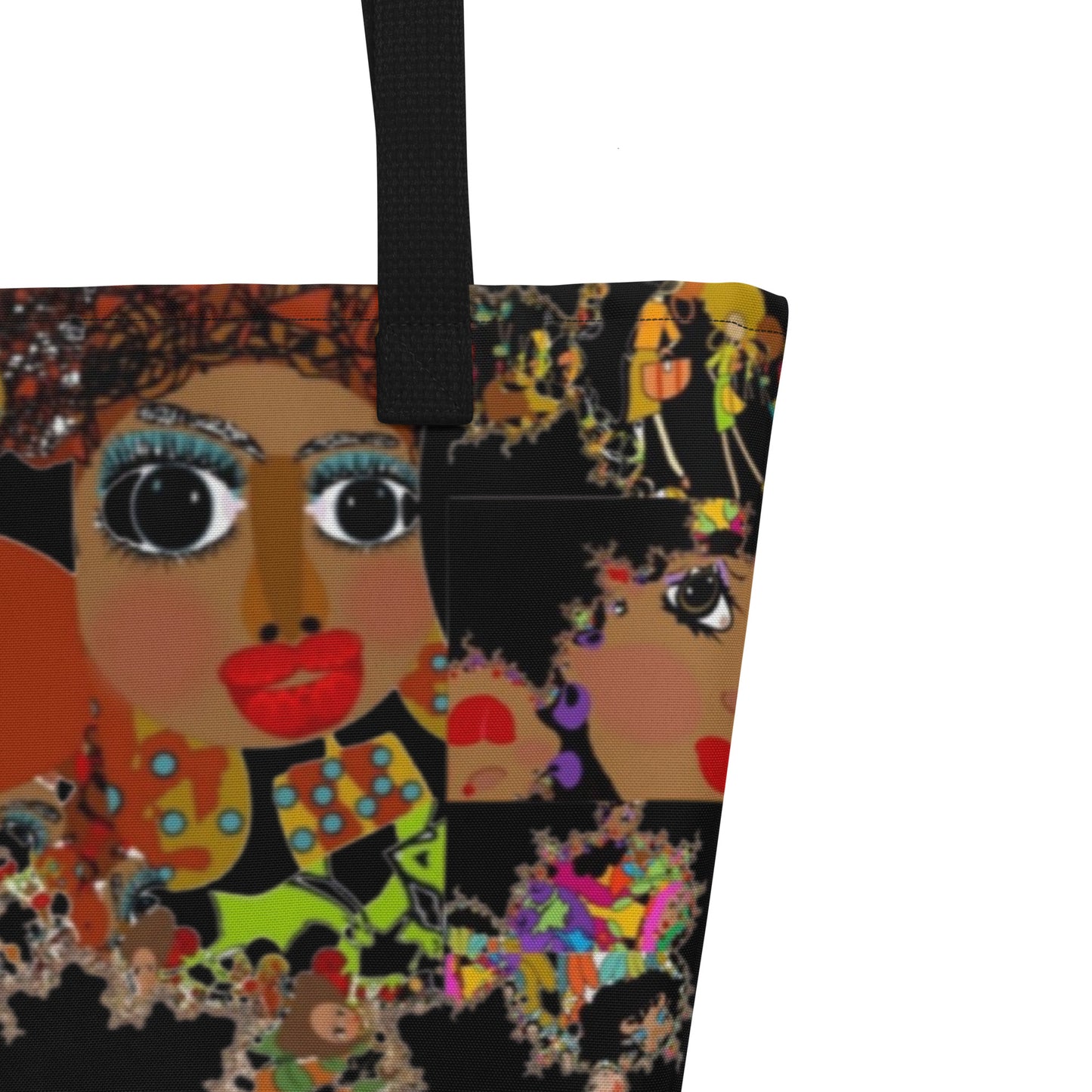 All-Over Print Large Tote Bag