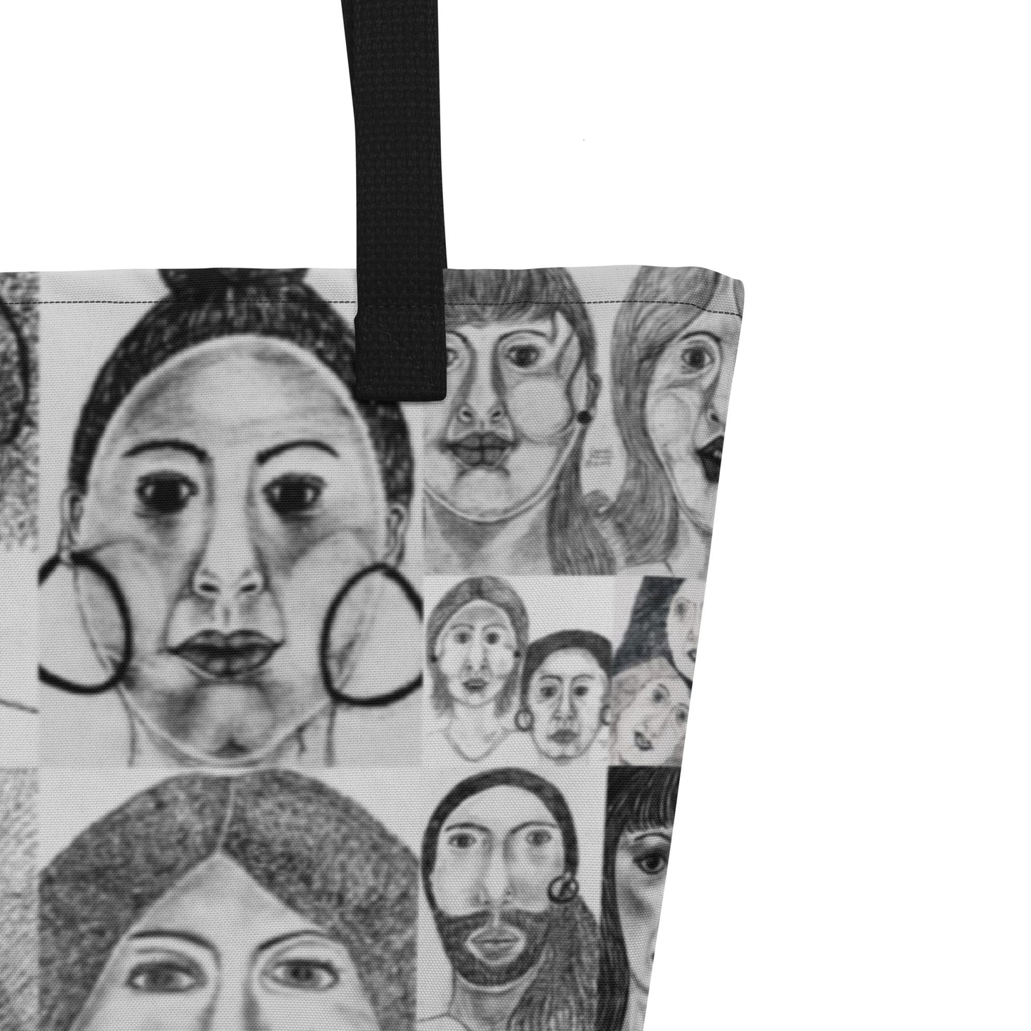 All-Over Print Large Tote Bag