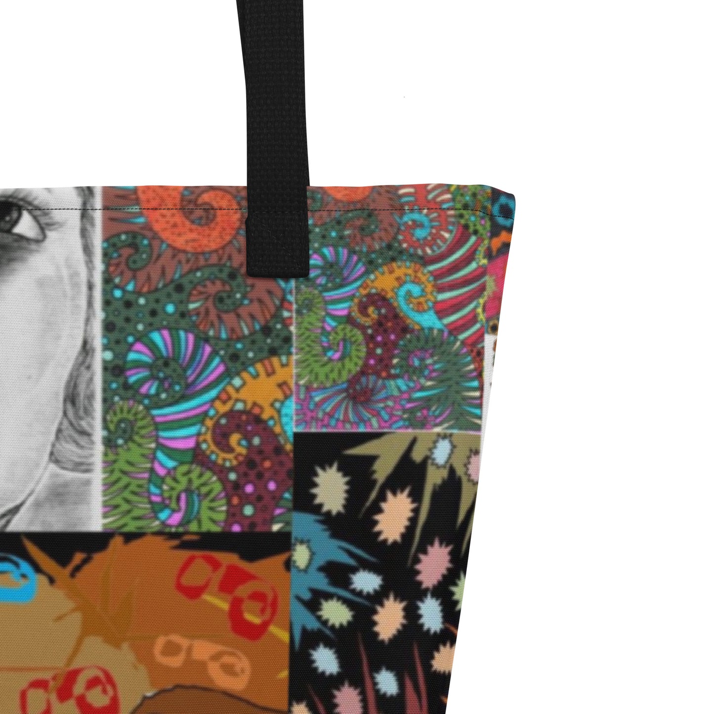 All-Over Print Large Tote Bag