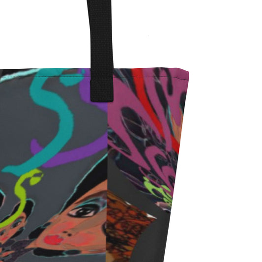 All-Over Print Large Tote Bag