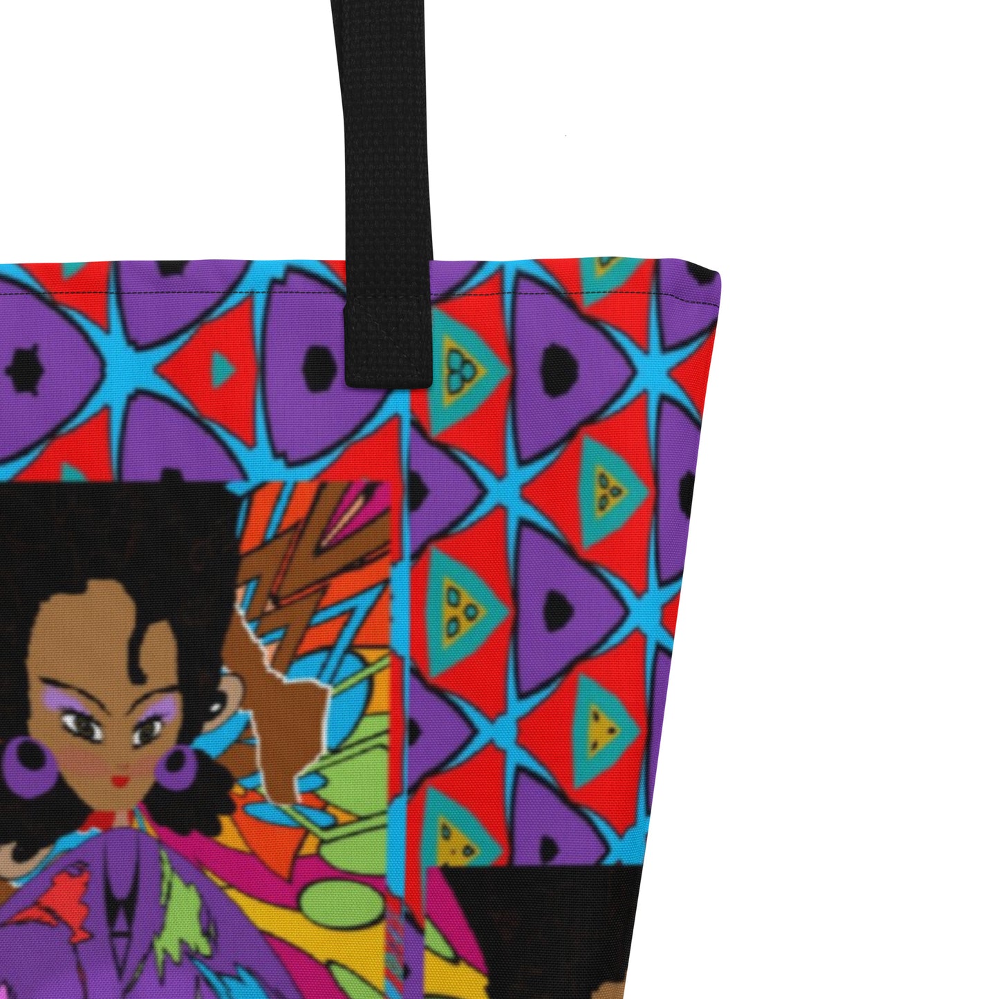 All-Over Print Large Tote Bag