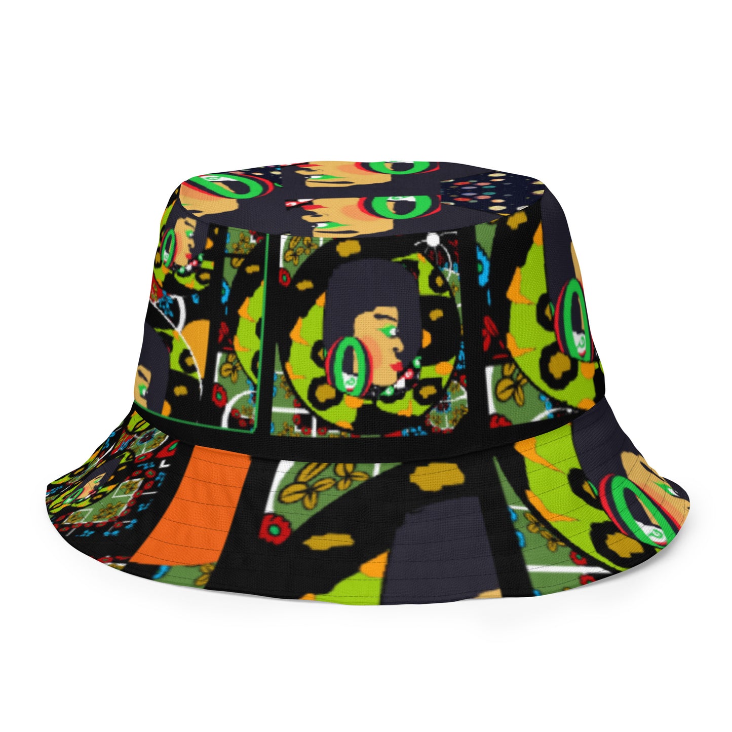 Reversible bucket hat