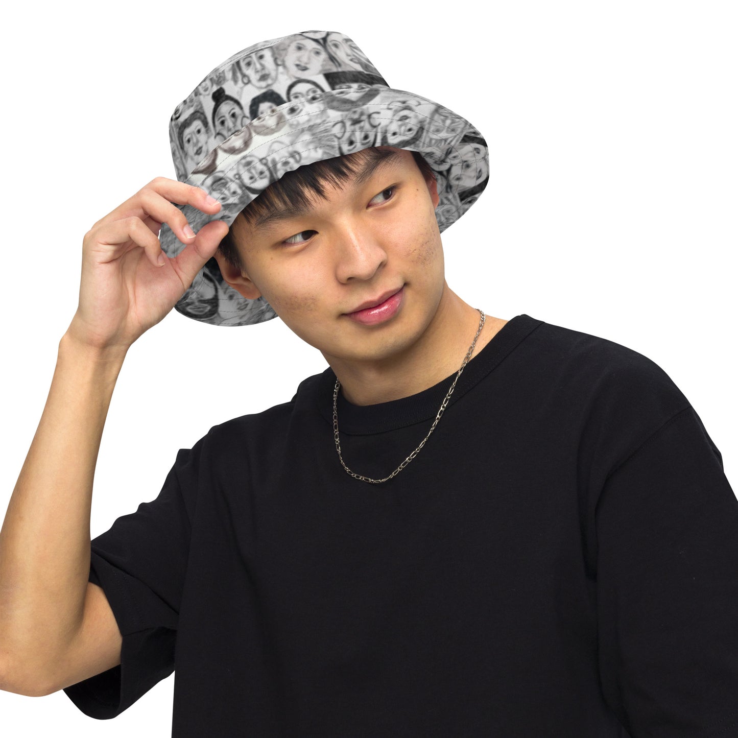 Reversible bucket hat