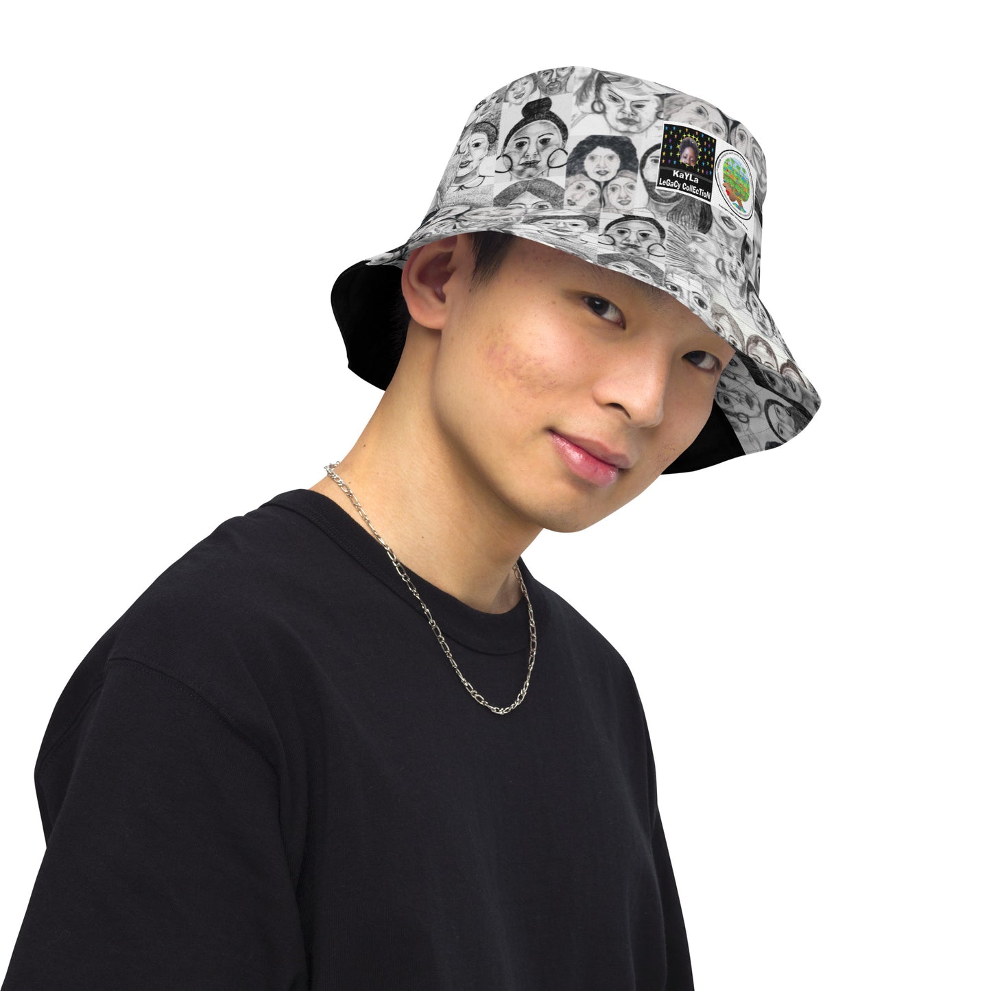 Reversible bucket hat