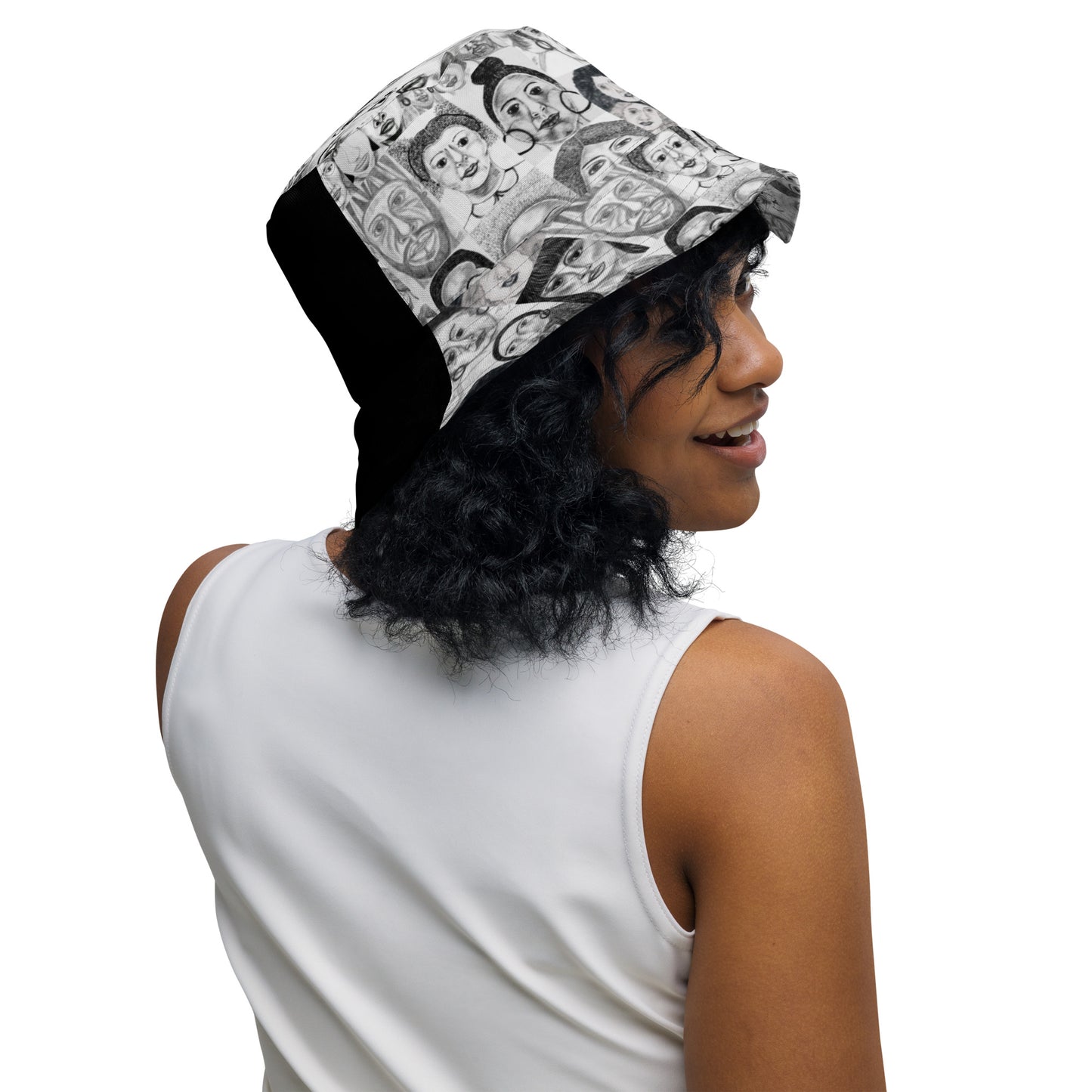 Reversible bucket hat