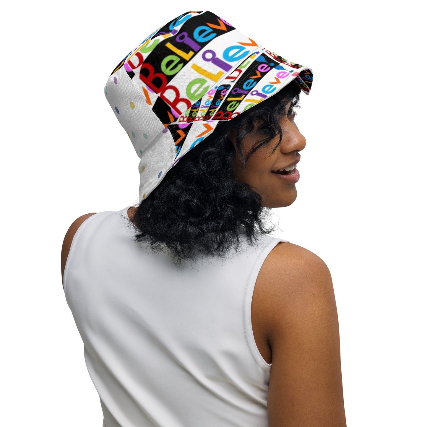 Reversible bucket hat