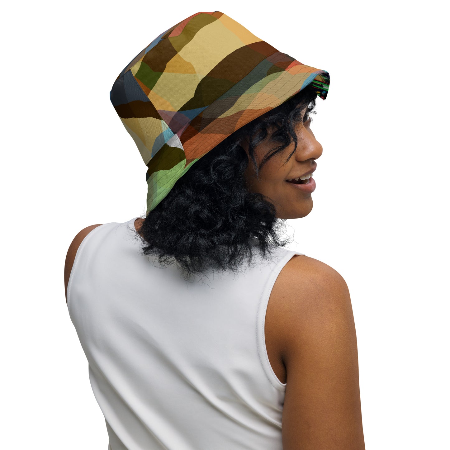 Reversible bucket hat