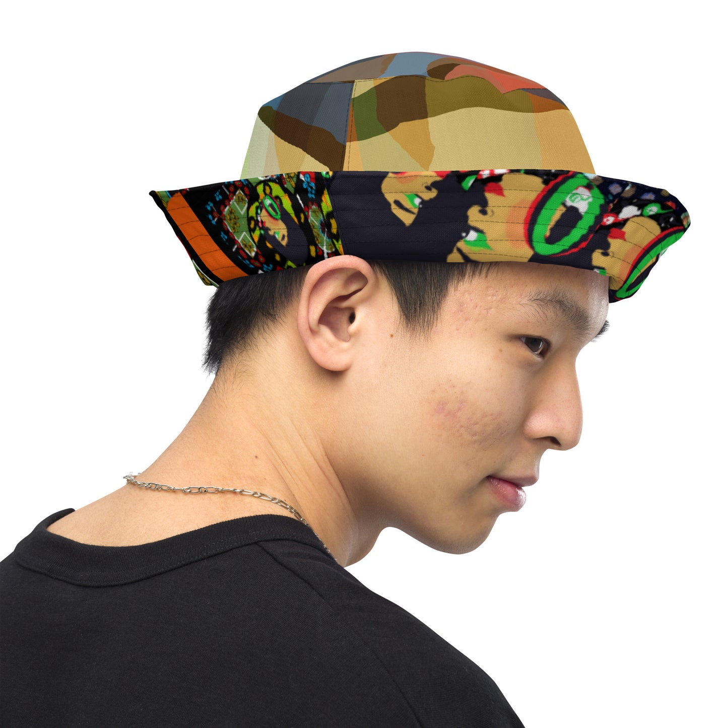 Reversible bucket hat