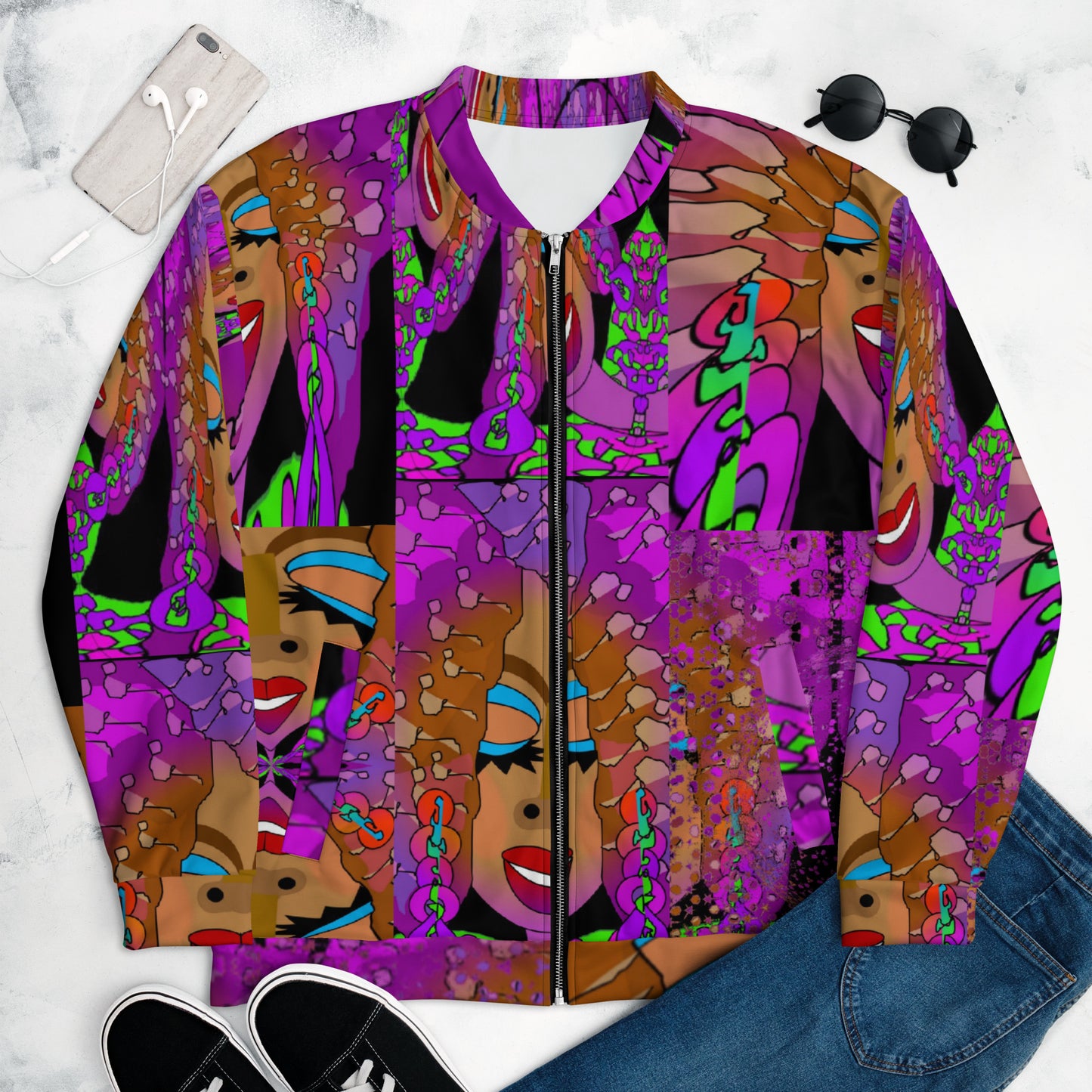 Unisex Bomber Jacket