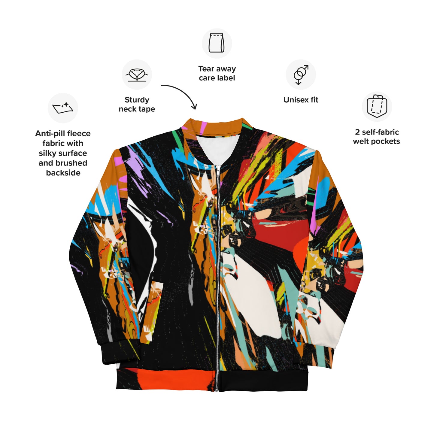 Unisex Bomber Jacket