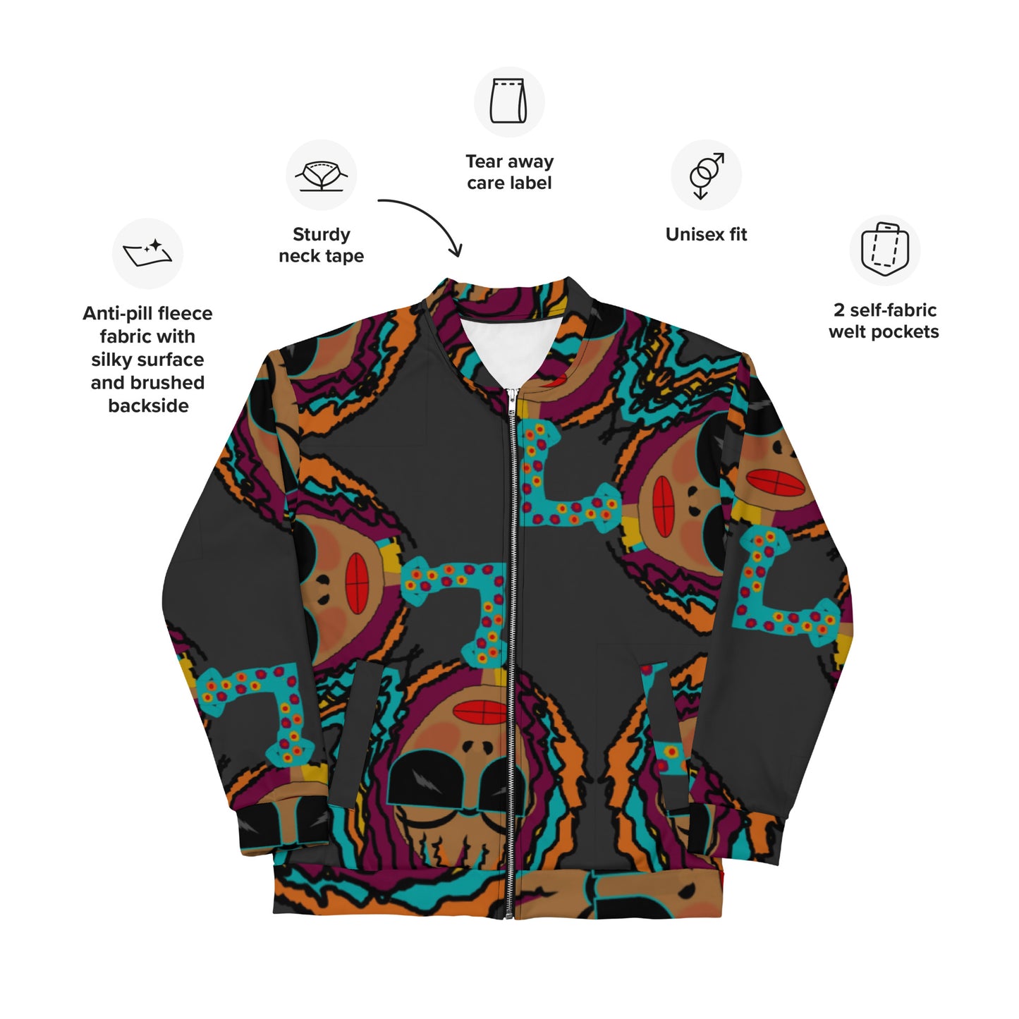 Unisex Bomber Jacket