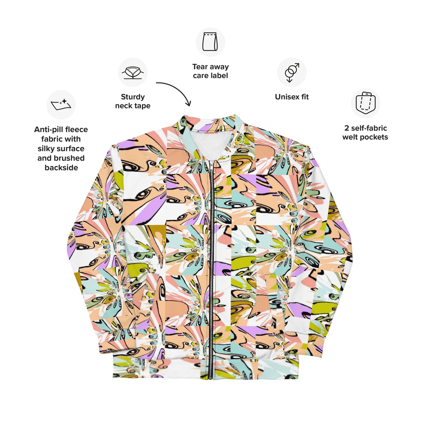 Unisex Bomber Jacket