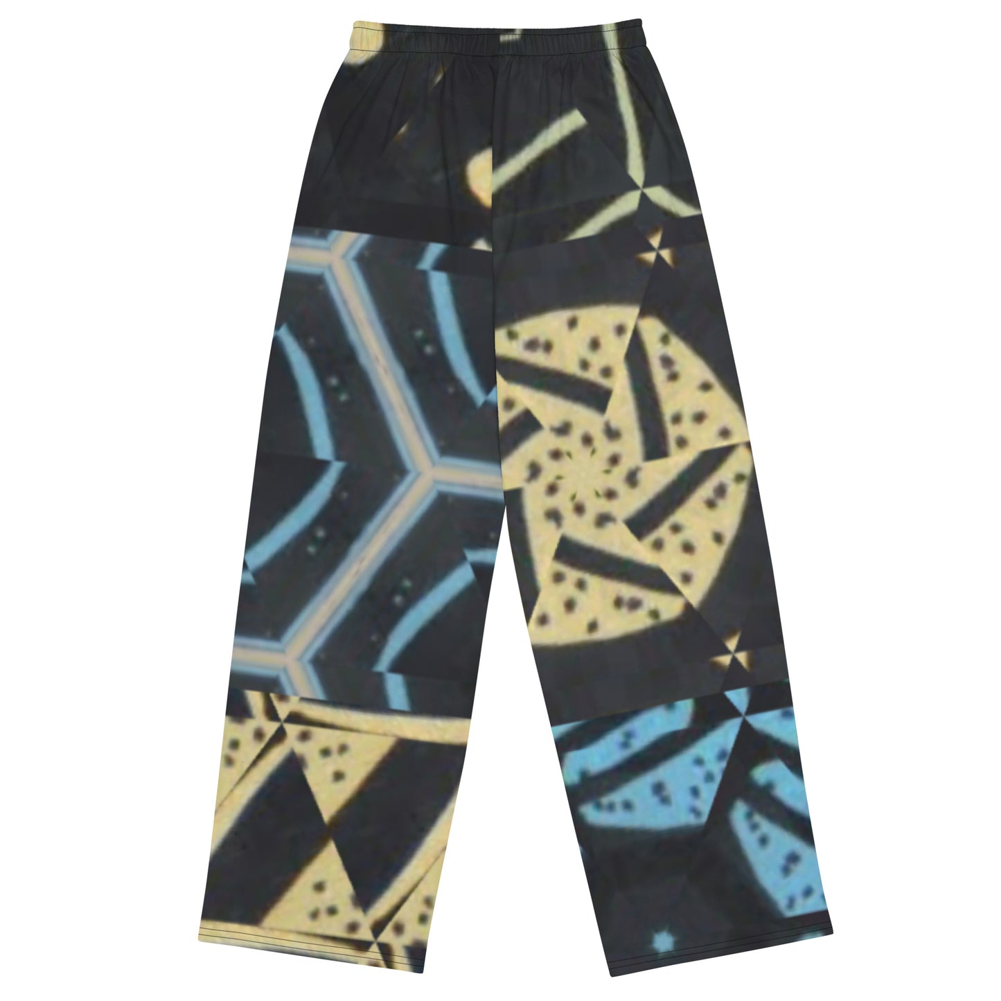 All-over print unisex wide-leg pants