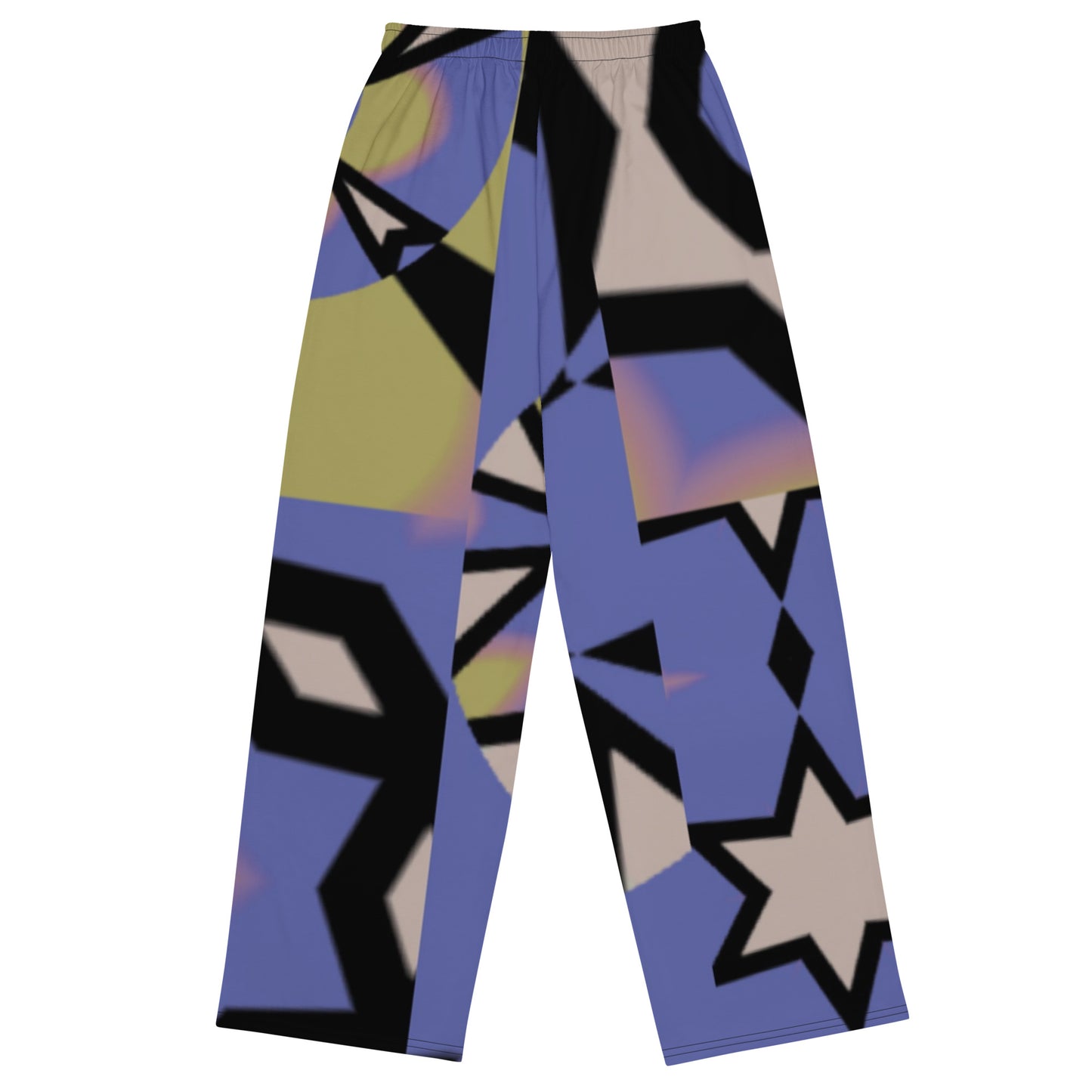 All-over print unisex wide-leg pants