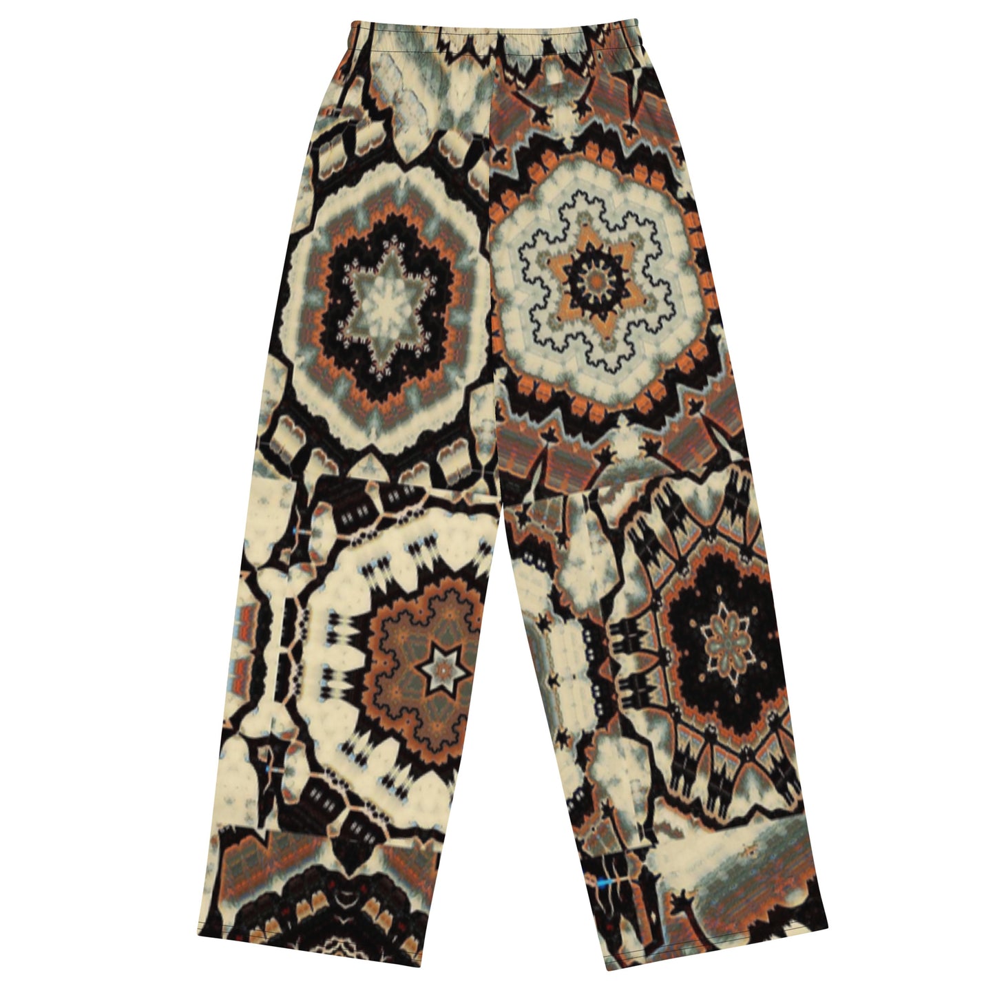 All-over print unisex wide-leg pants