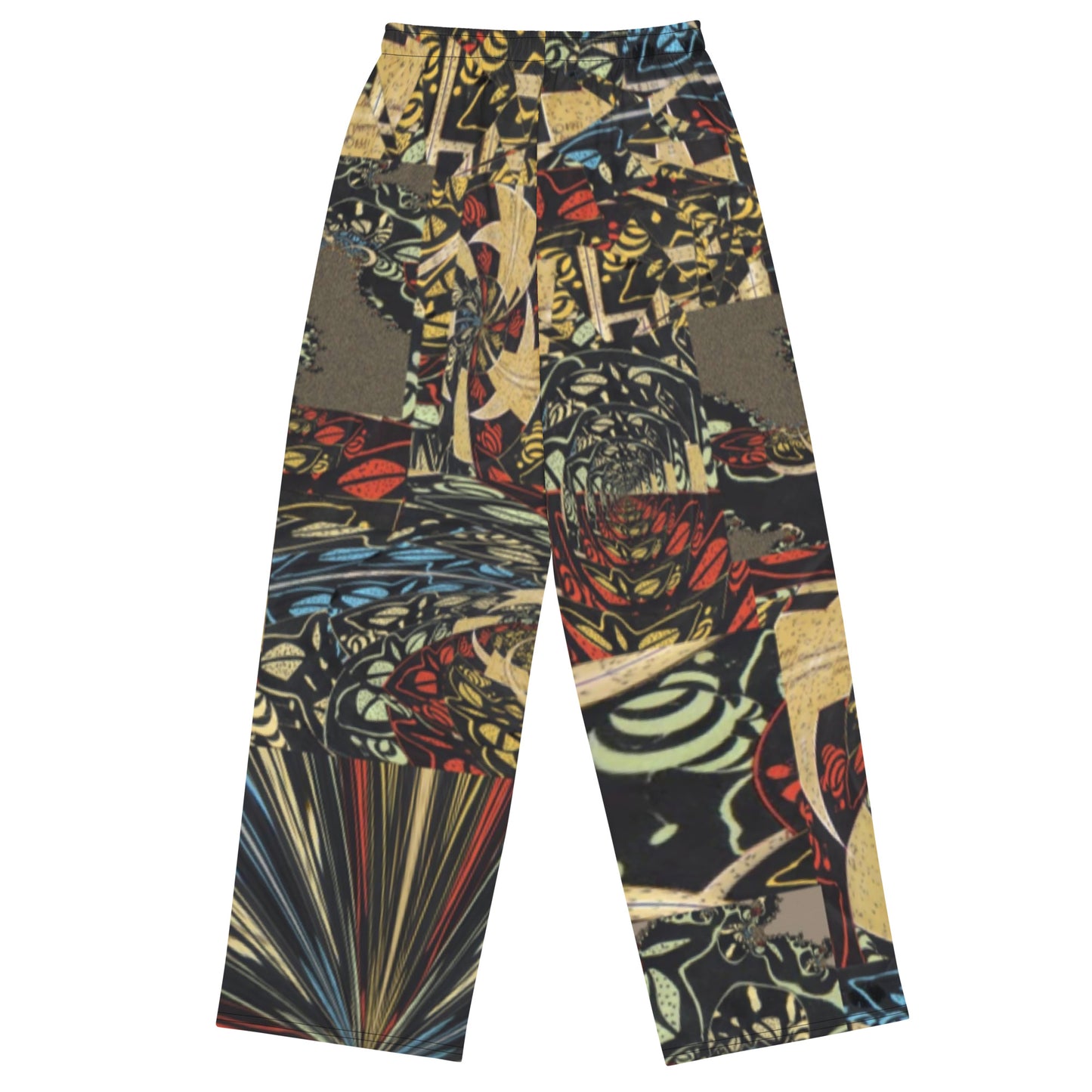 All-over print unisex wide-leg pants