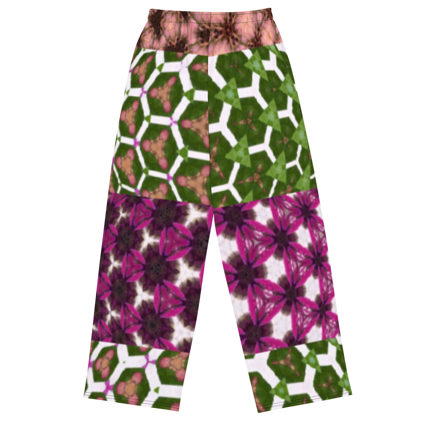 All-over print unisex wide-leg pants