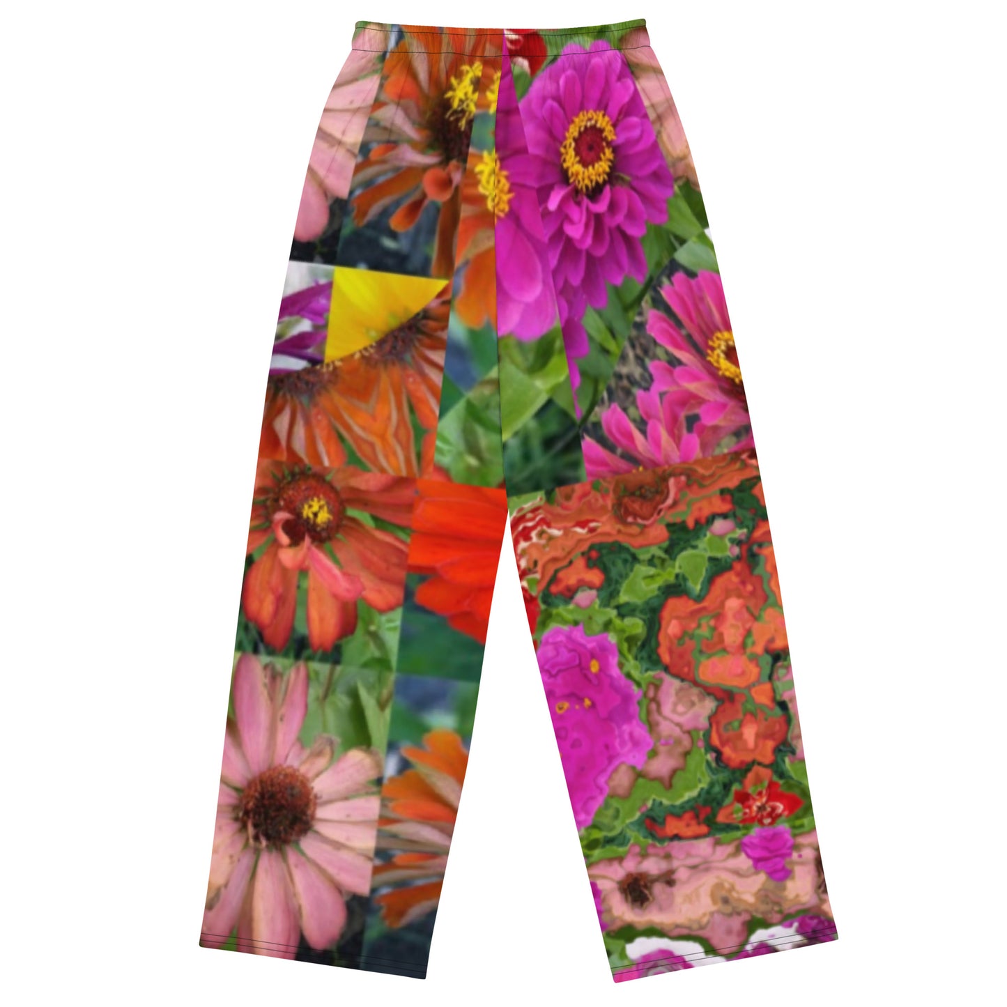 All-over print unisex wide-leg pants