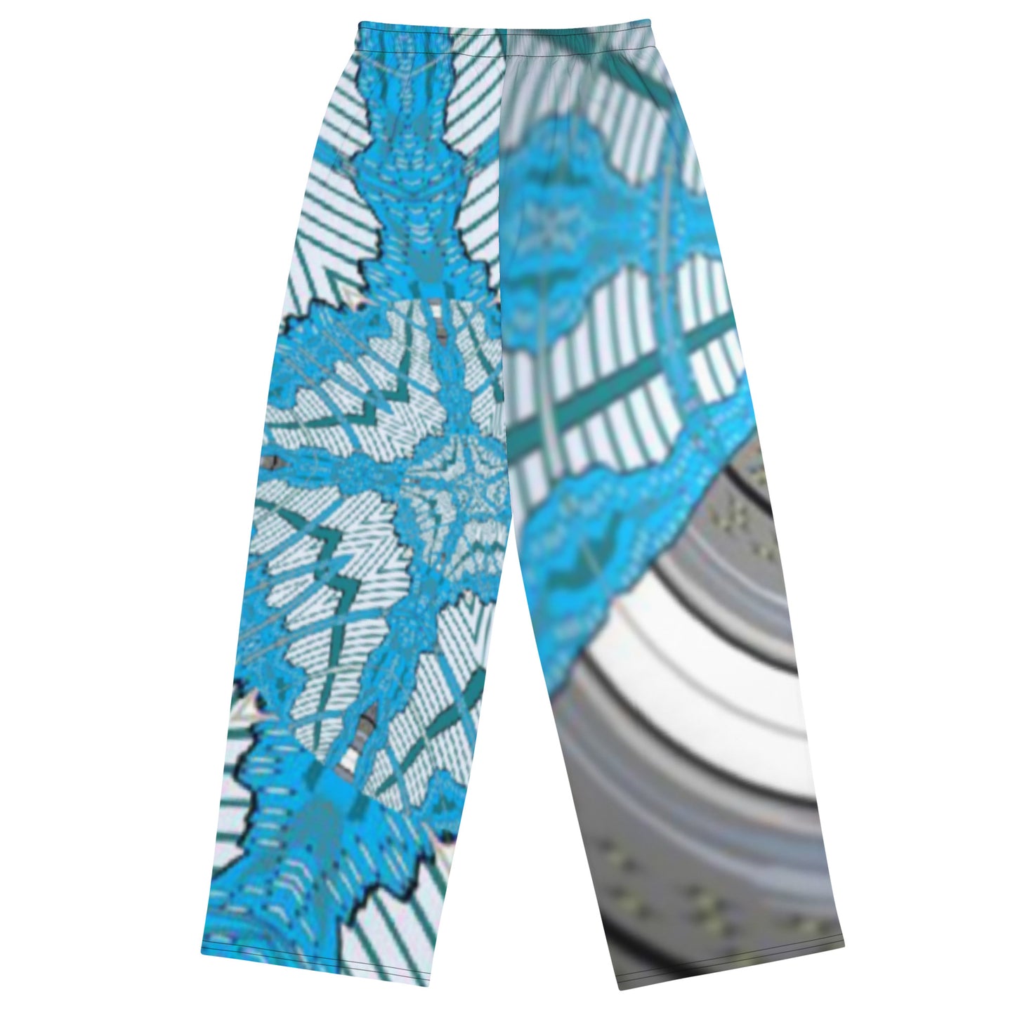 All-over print unisex wide-leg pants