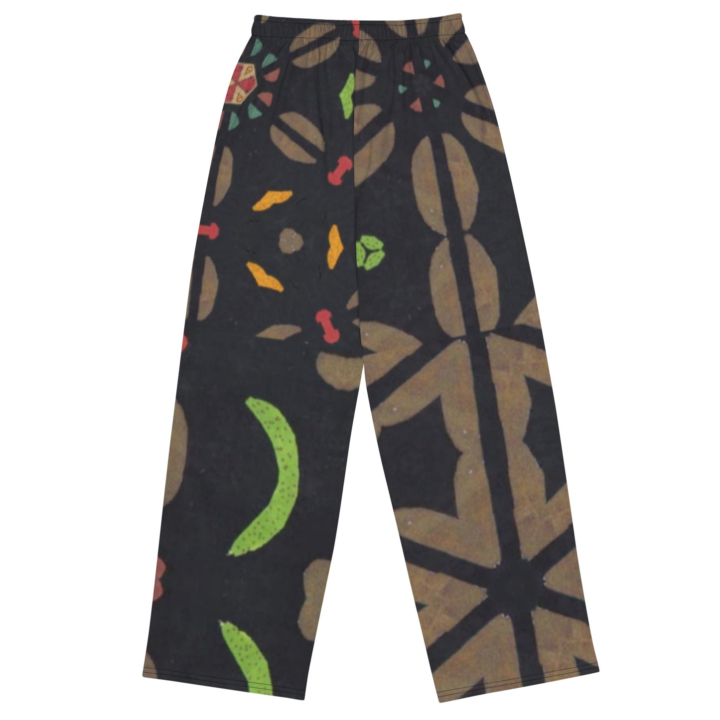 All-over print unisex wide-leg pants