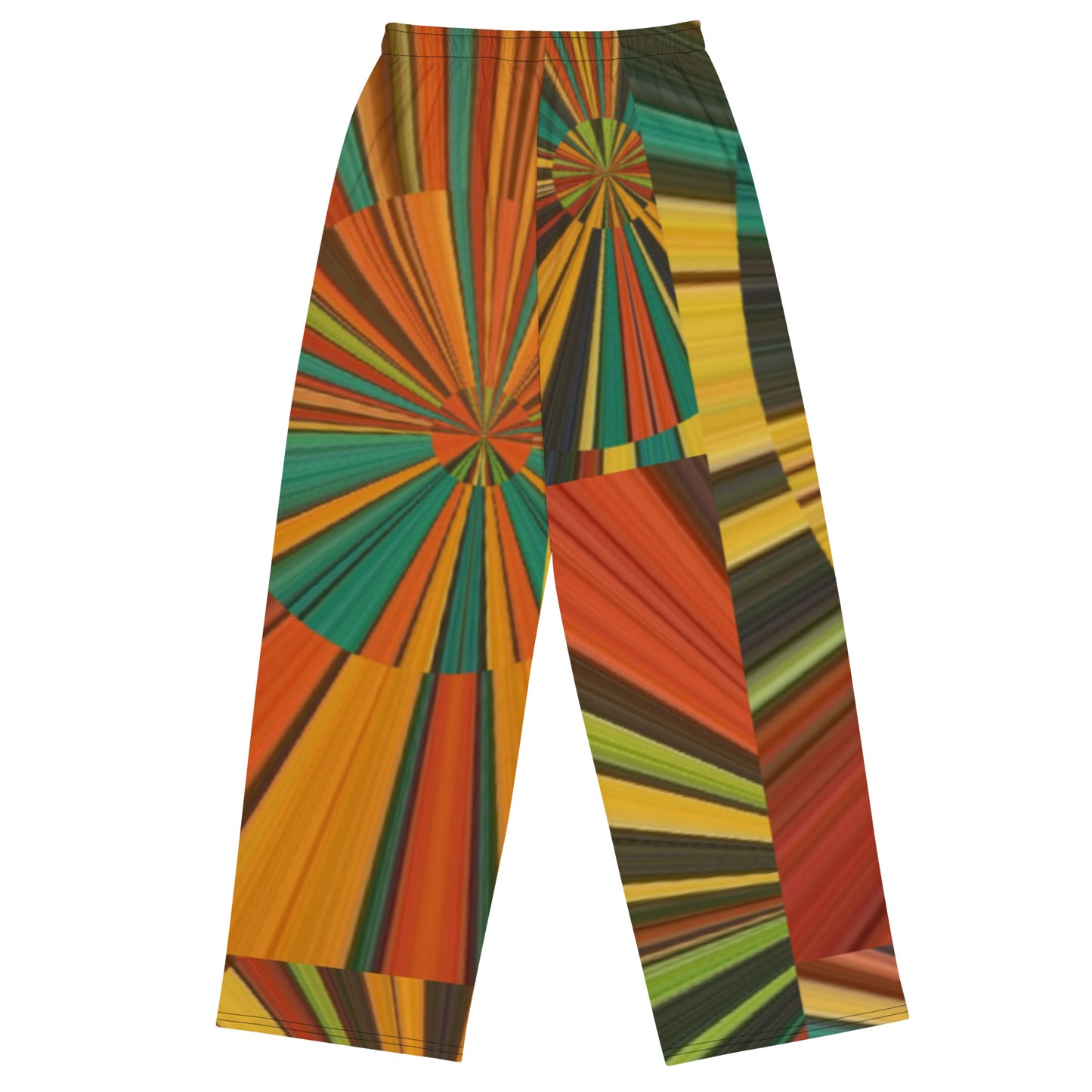 All-over print unisex wide-leg pants