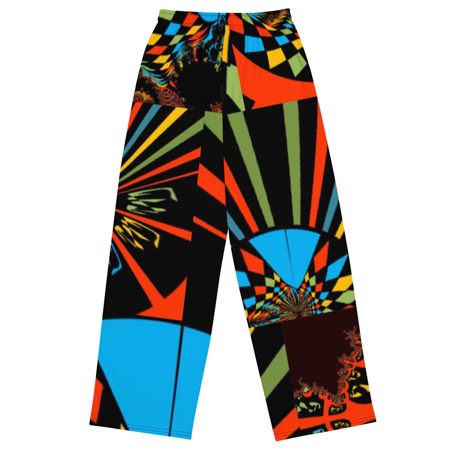 All-over print unisex wide-leg pants