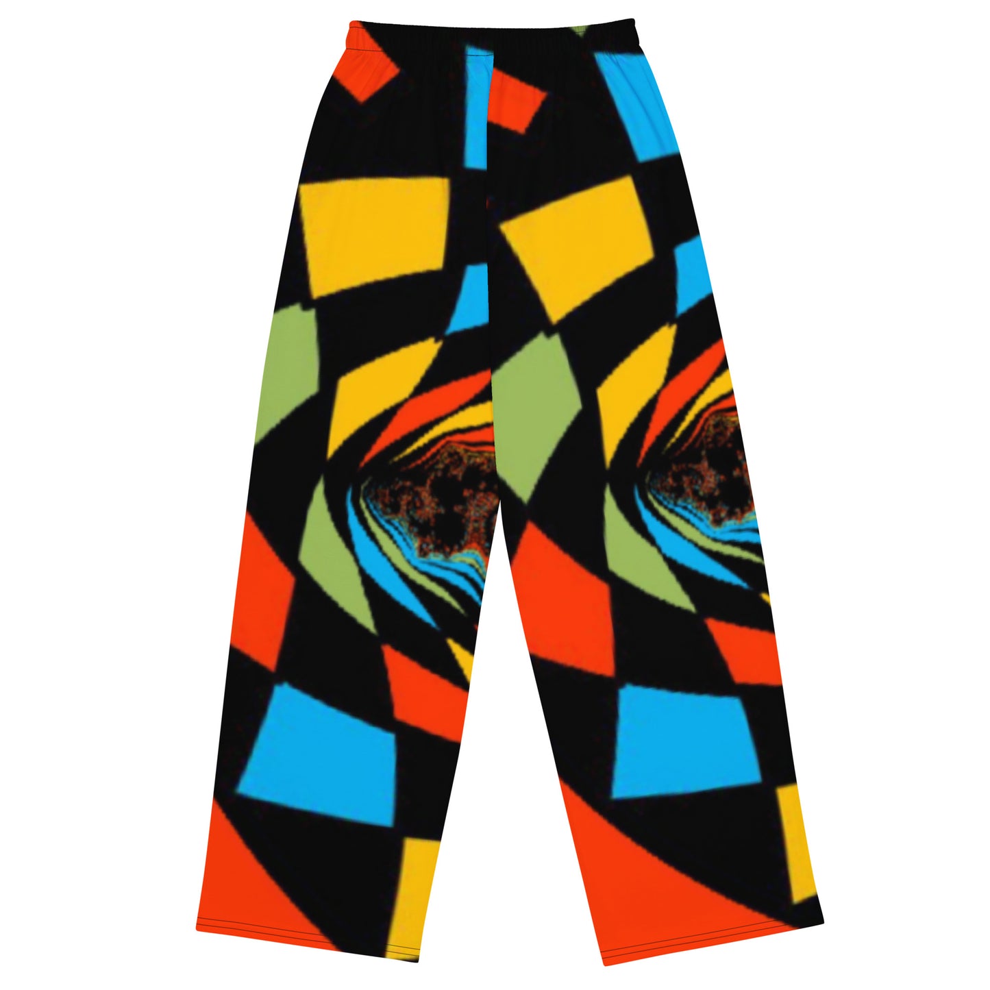 All-over print unisex wide-leg pants