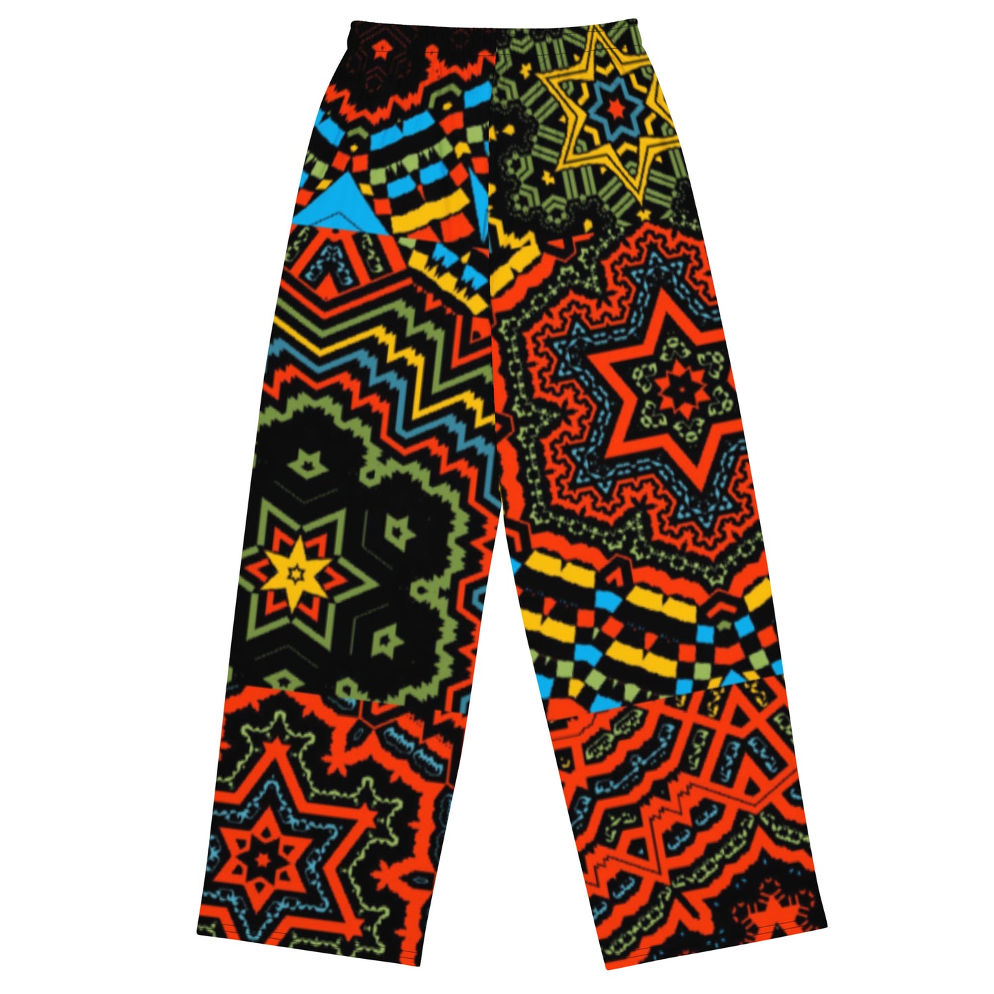 All-over print unisex wide-leg pants