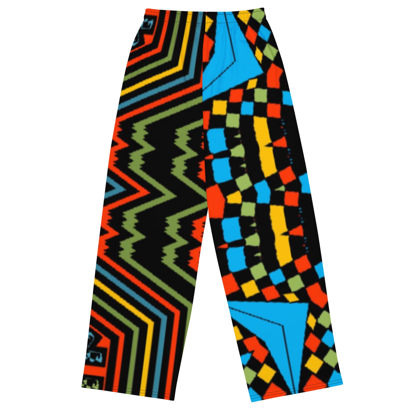 All-over print unisex wide-leg pants