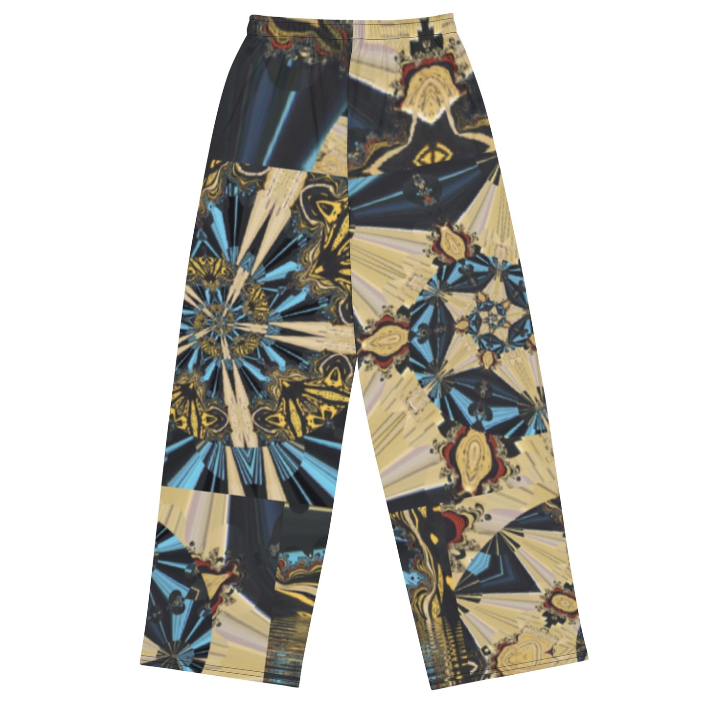 All-over print unisex wide-leg pants