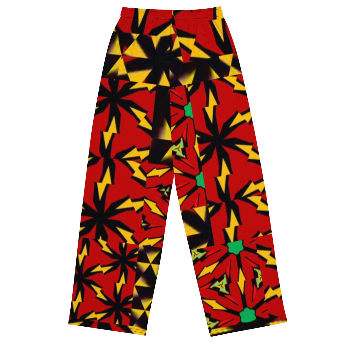 All-over print unisex wide-leg pants