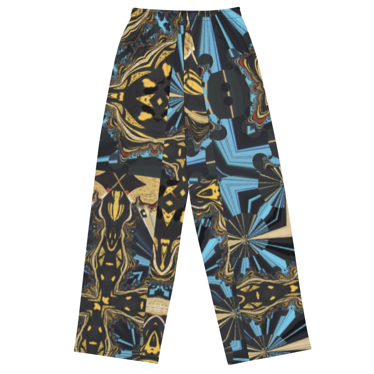 All-over print unisex wide-leg pants