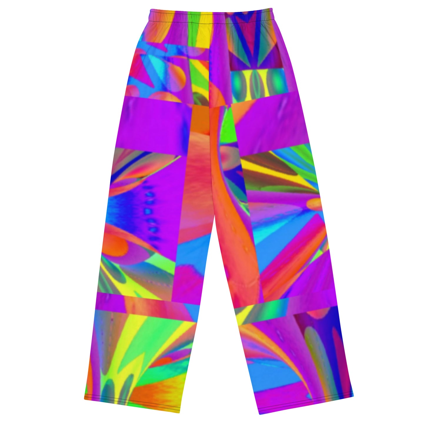 All-over print unisex wide-leg pants