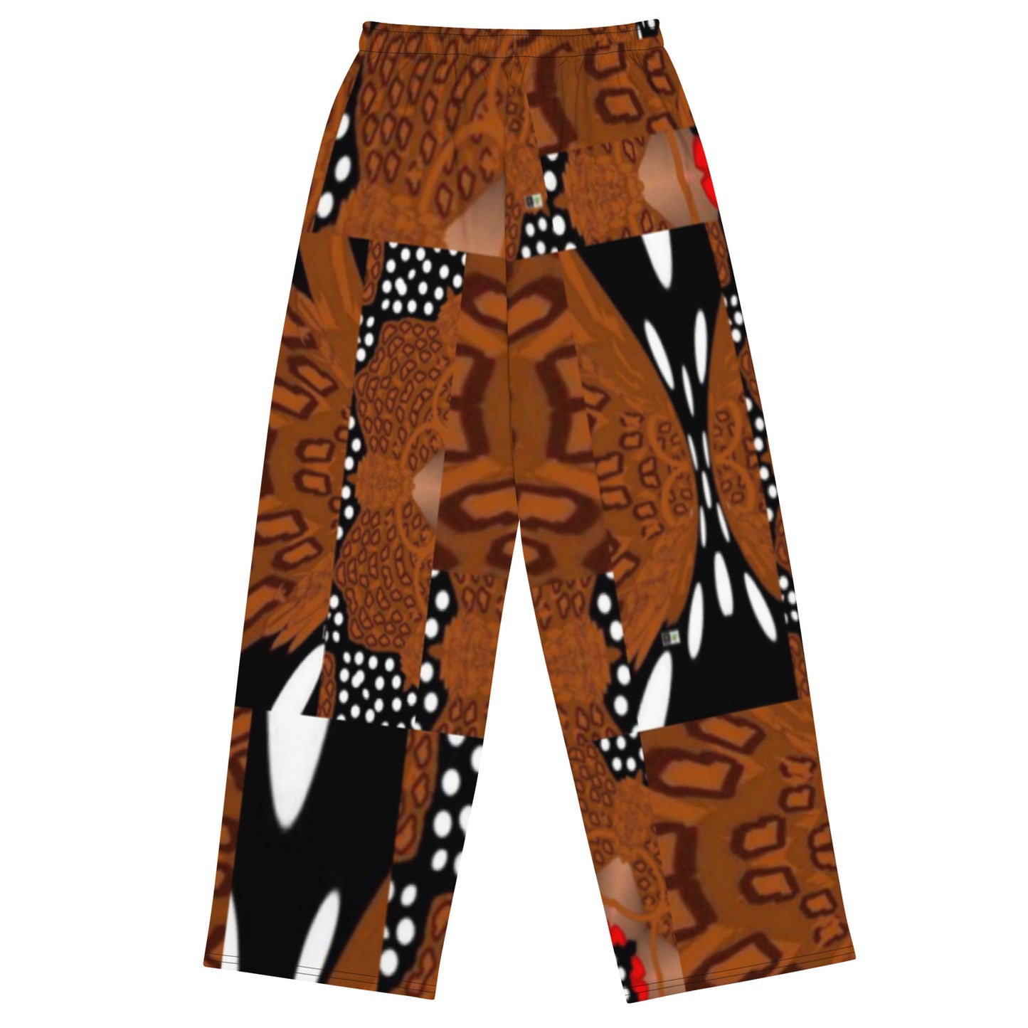 All-over print unisex wide-leg pants