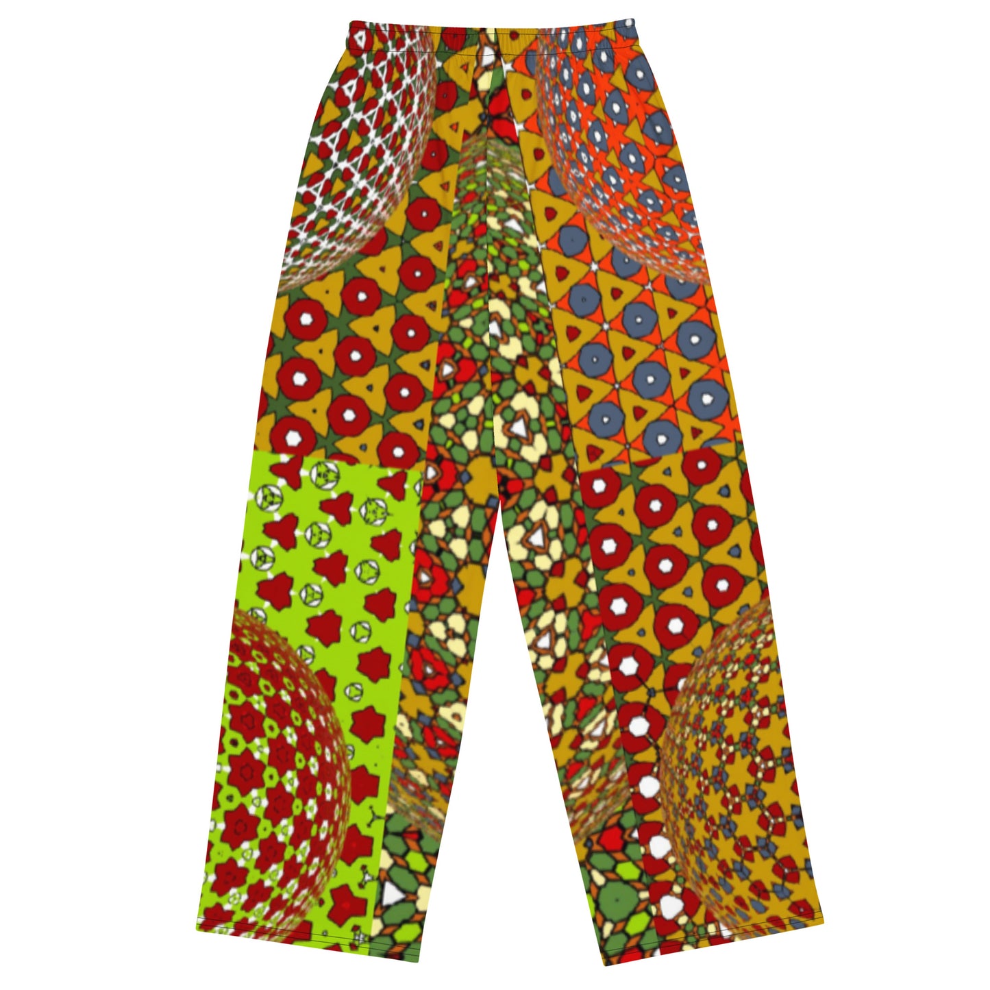 All-over print unisex wide-leg pants