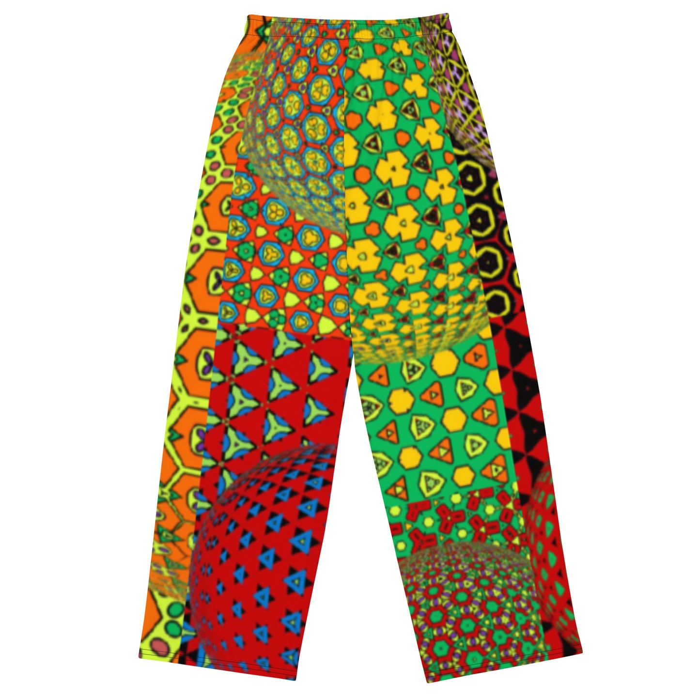 All-over print unisex wide-leg pants