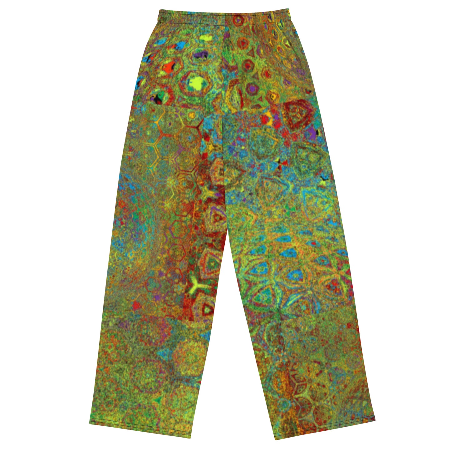 All-over print unisex wide-leg pants