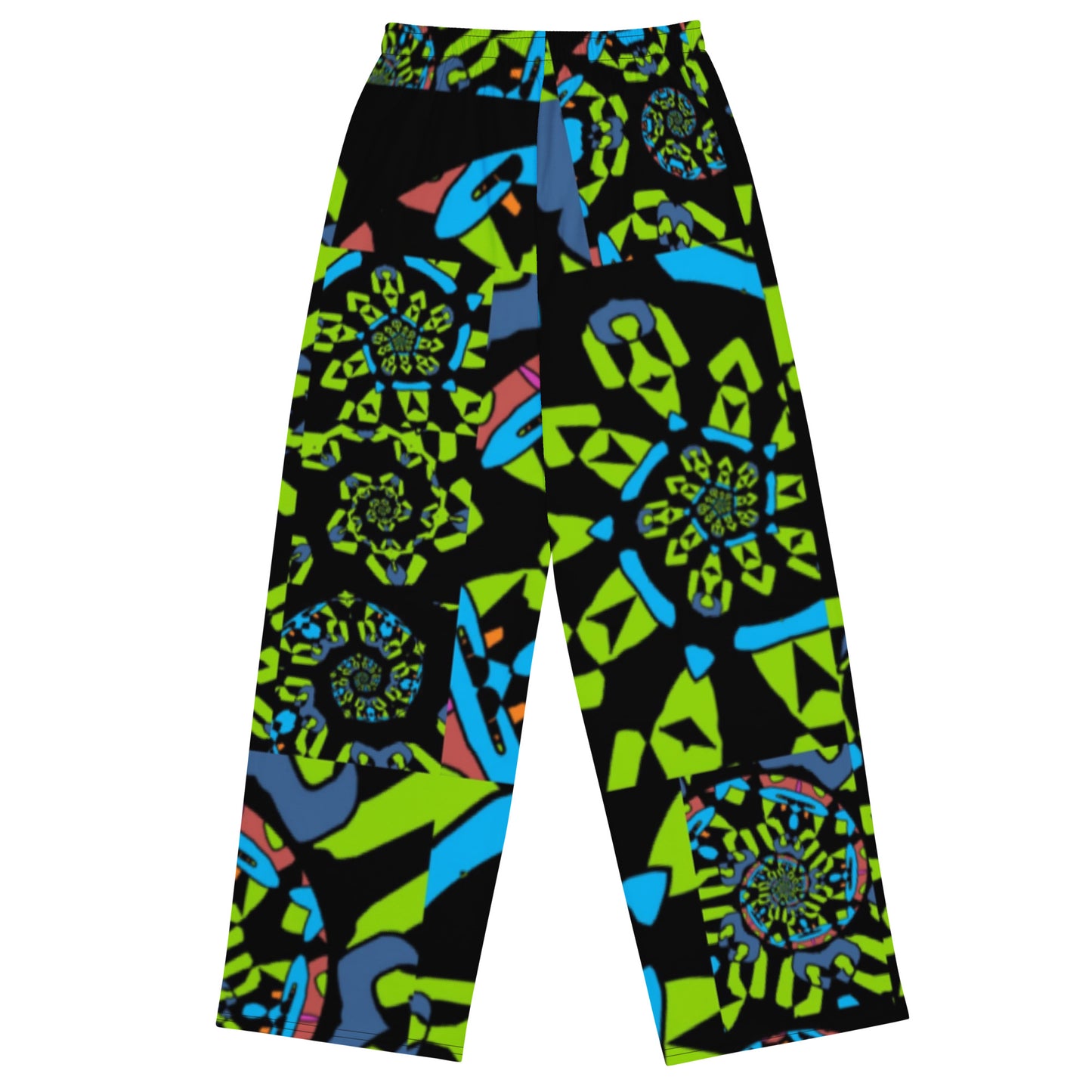 All-over print unisex wide-leg pants