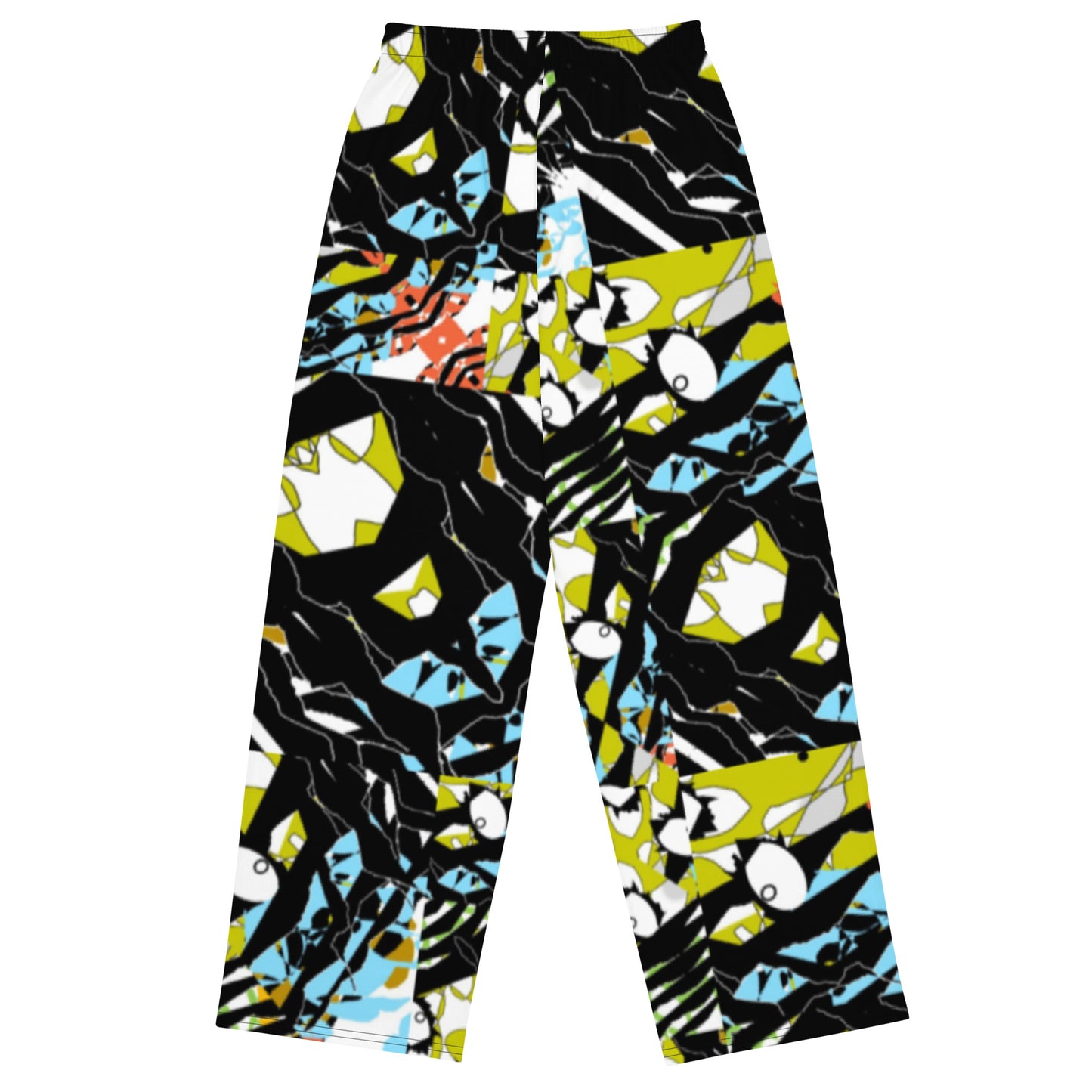 All-over print unisex wide-leg pants