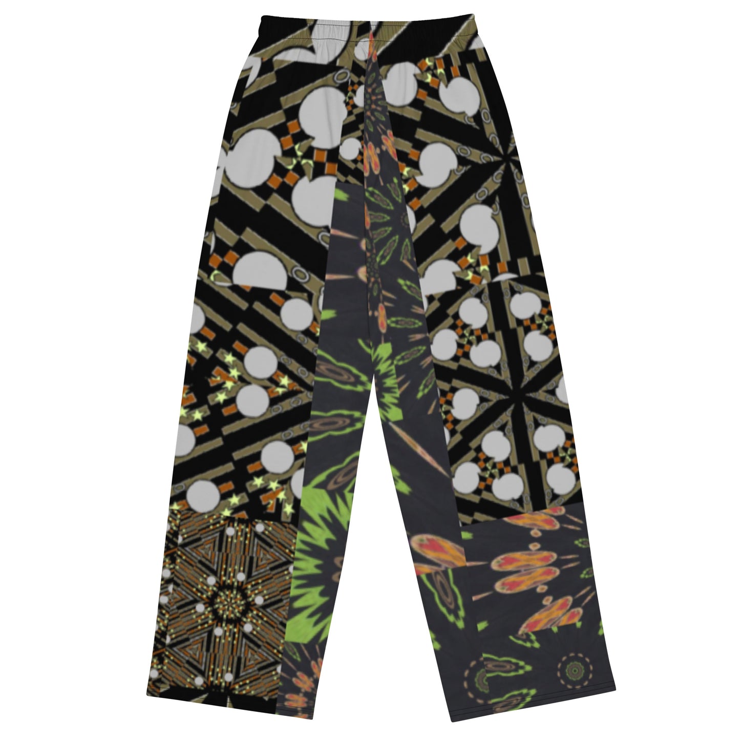 All-over print unisex wide-leg pants