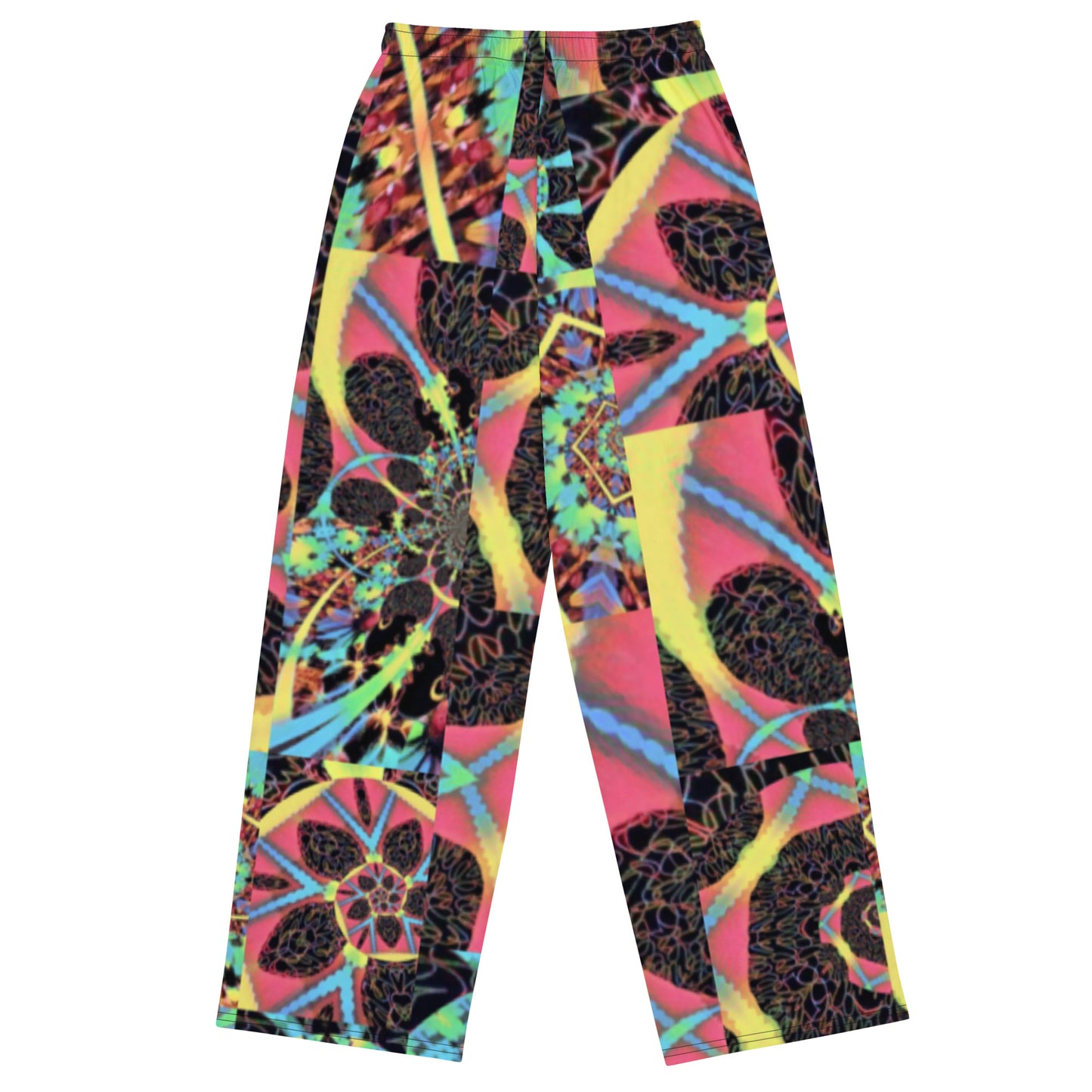 All-over print unisex wide-leg pants