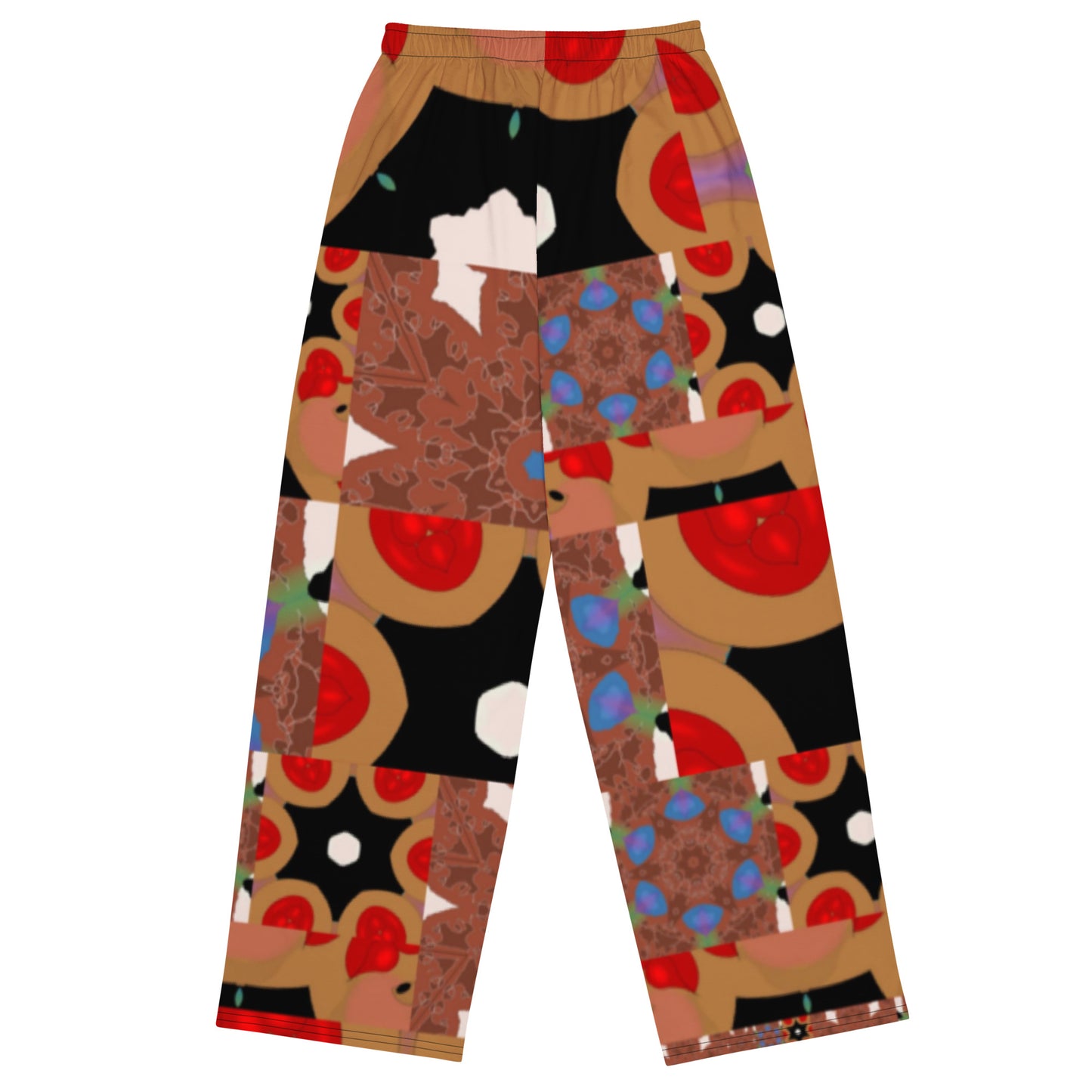 All-over print unisex wide-leg pants