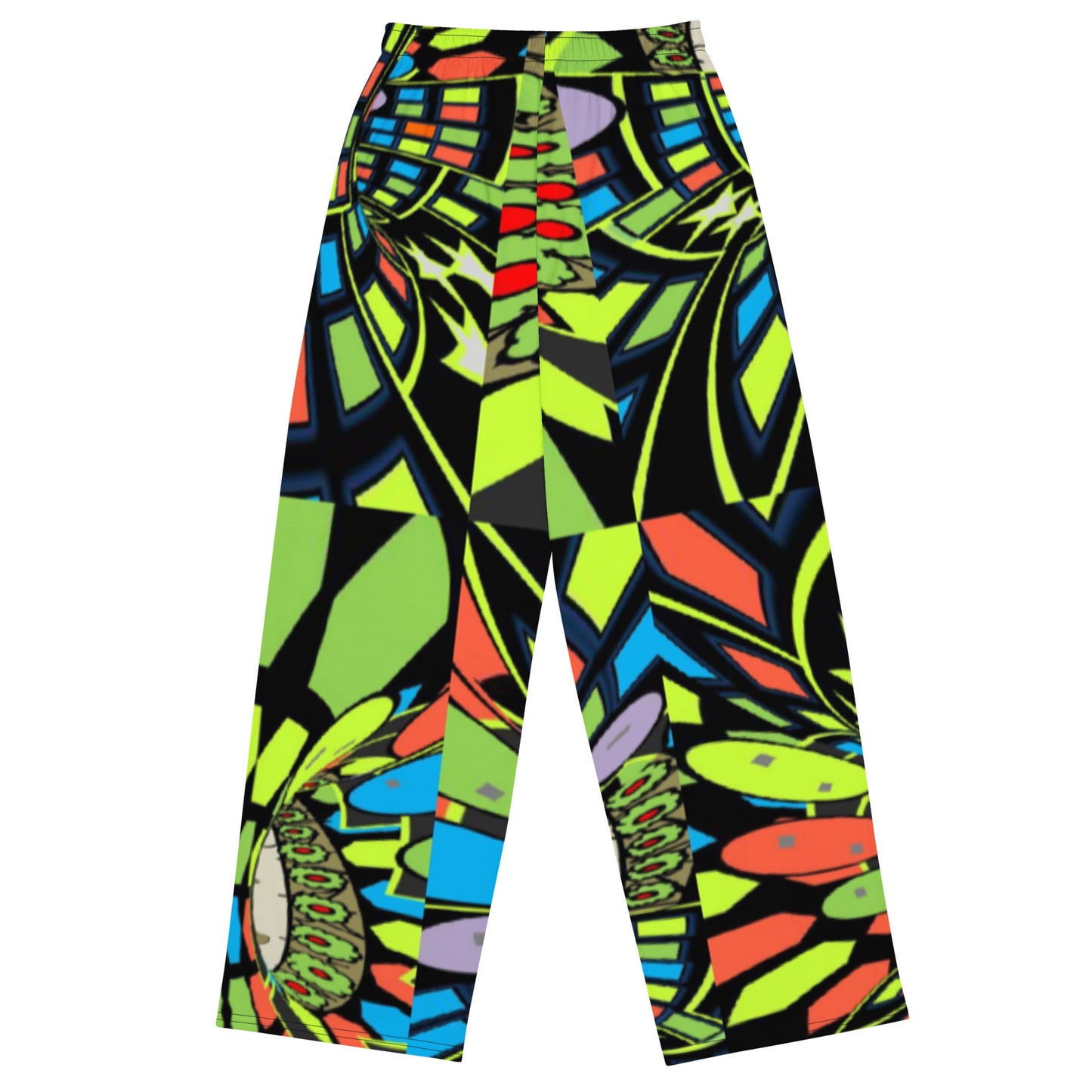 All-over print unisex wide-leg pants