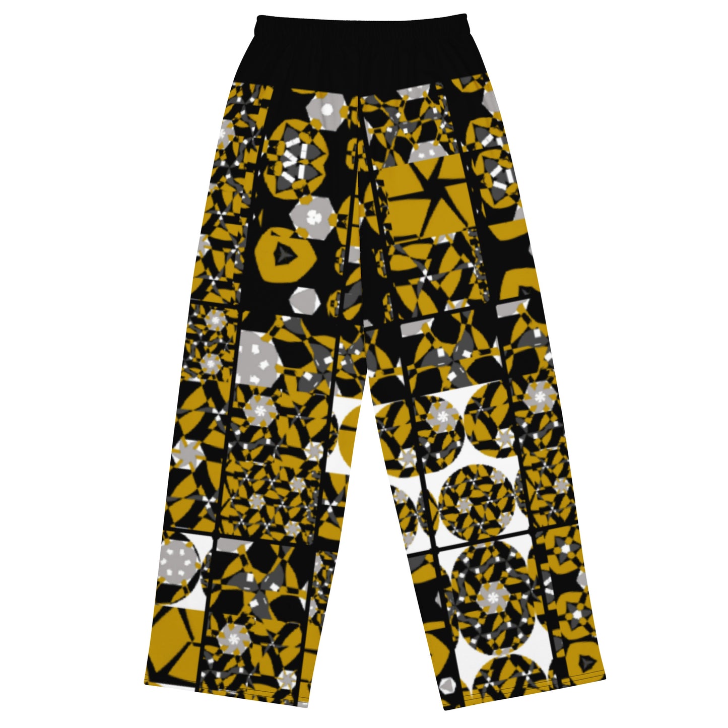 All-over print unisex wide-leg pants