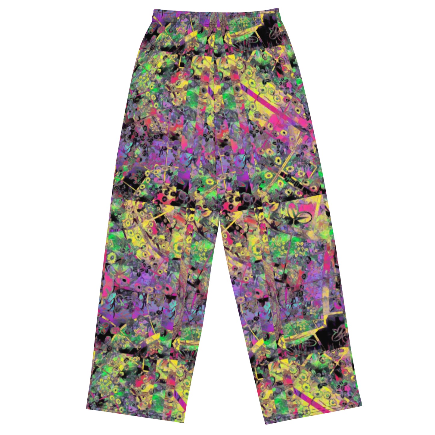 All-over print unisex wide-leg pants