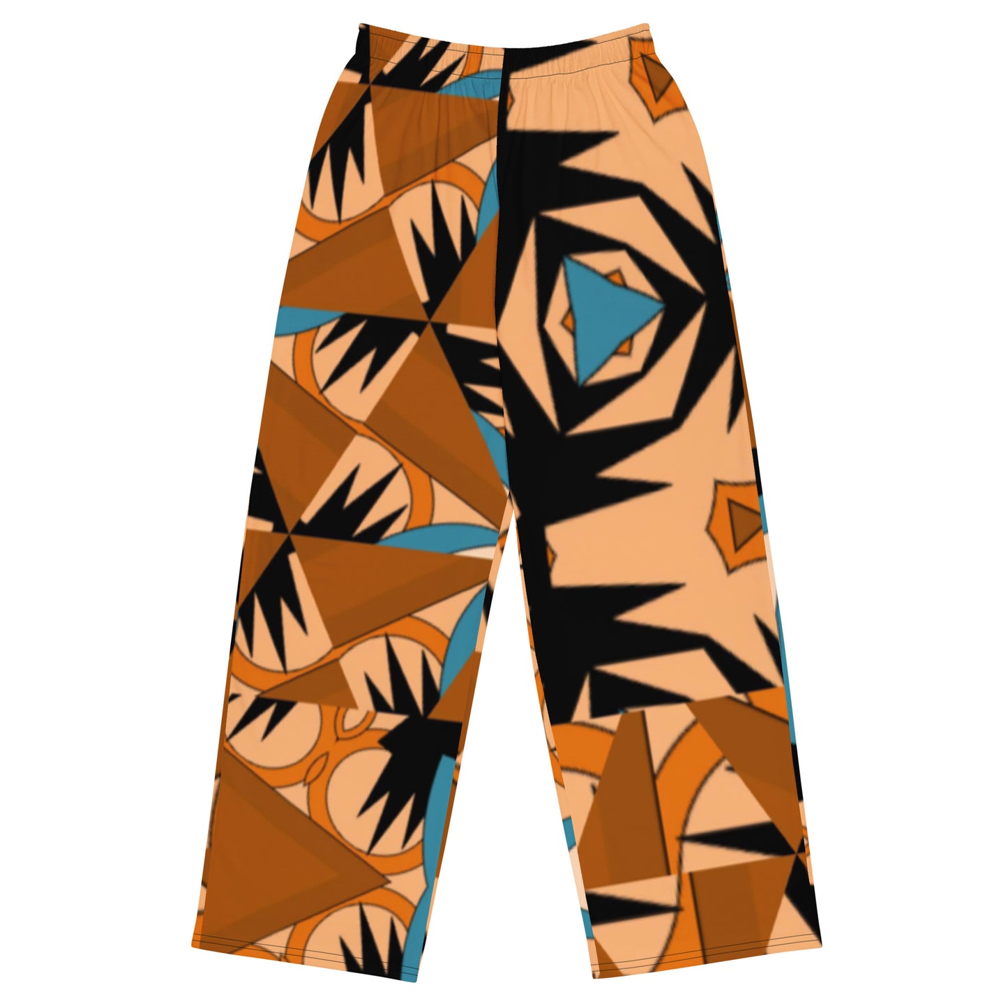 All-over print unisex wide-leg pants