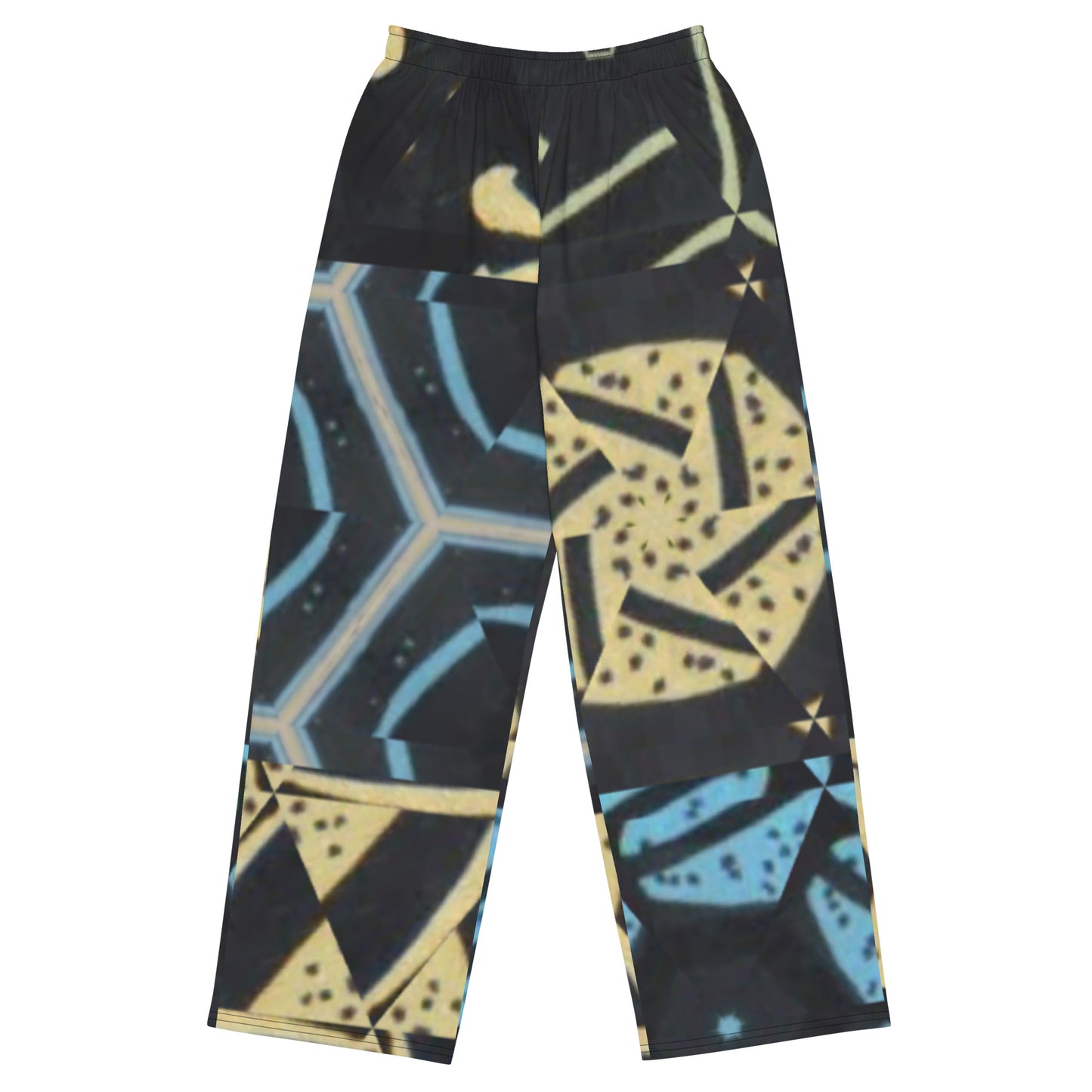 All-over print unisex wide-leg pants